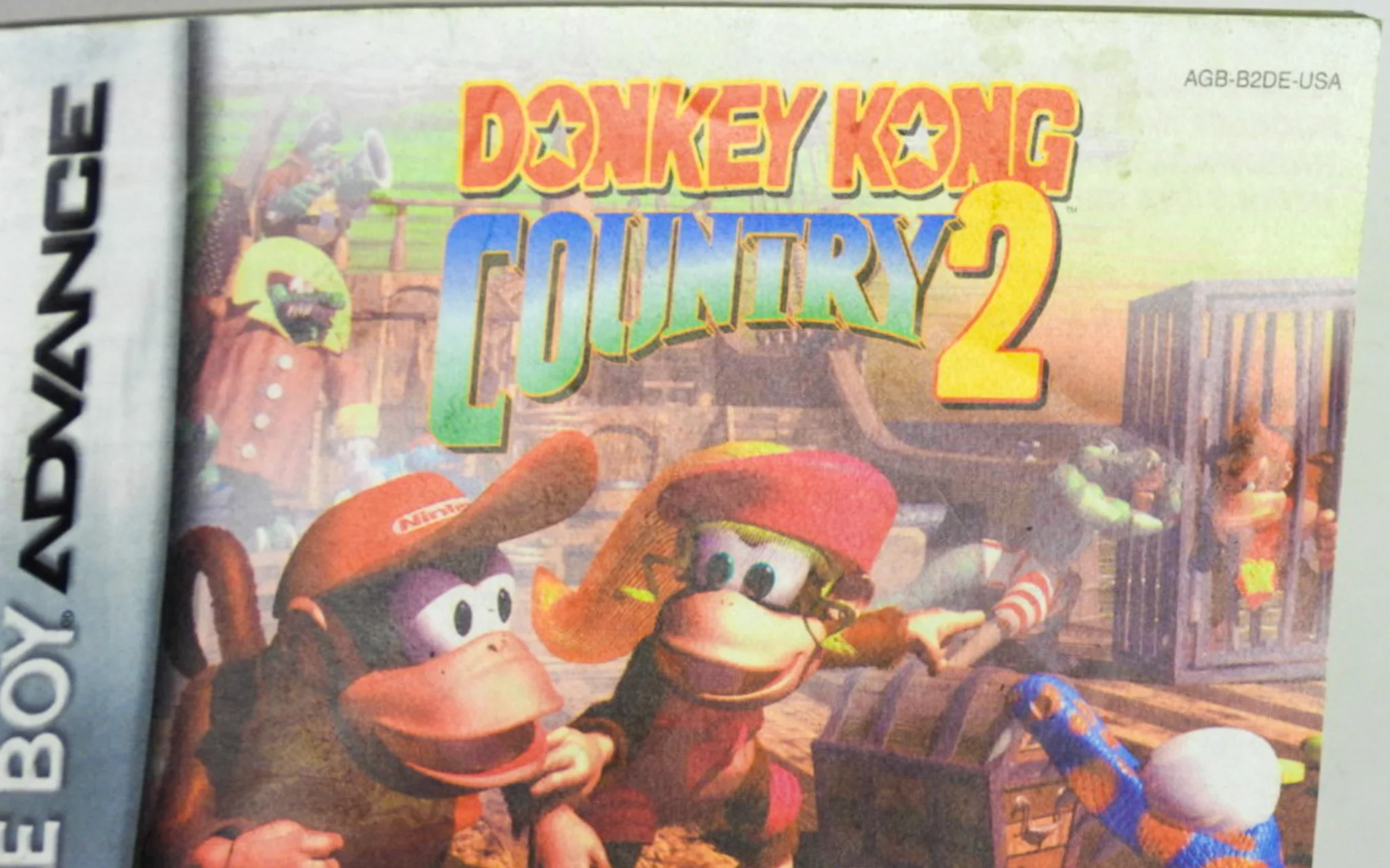Donkey Kong Country 2 [Manual] (Nintendo Game Boy Advance / GBA) - Image 4