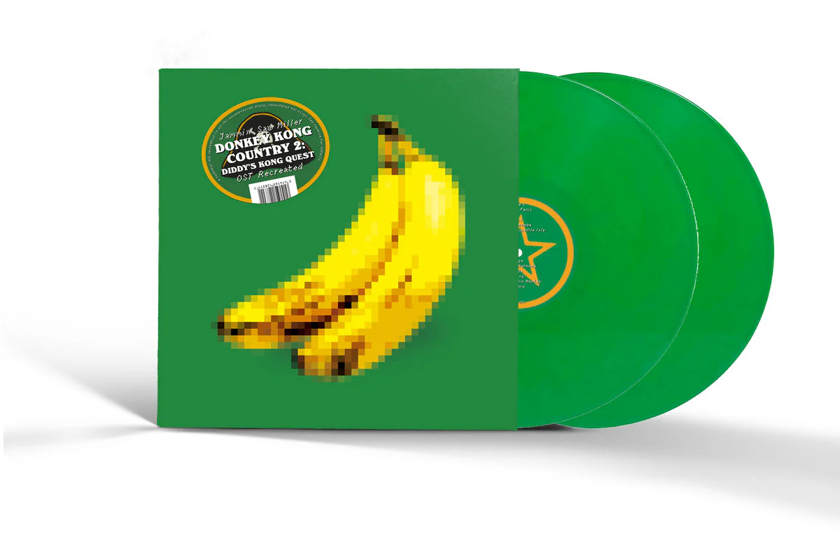 Donkey Kong Country 2 OST Recreated Green - 2xLP [Musique Pour La Danse] (Vinyls) - Image 2