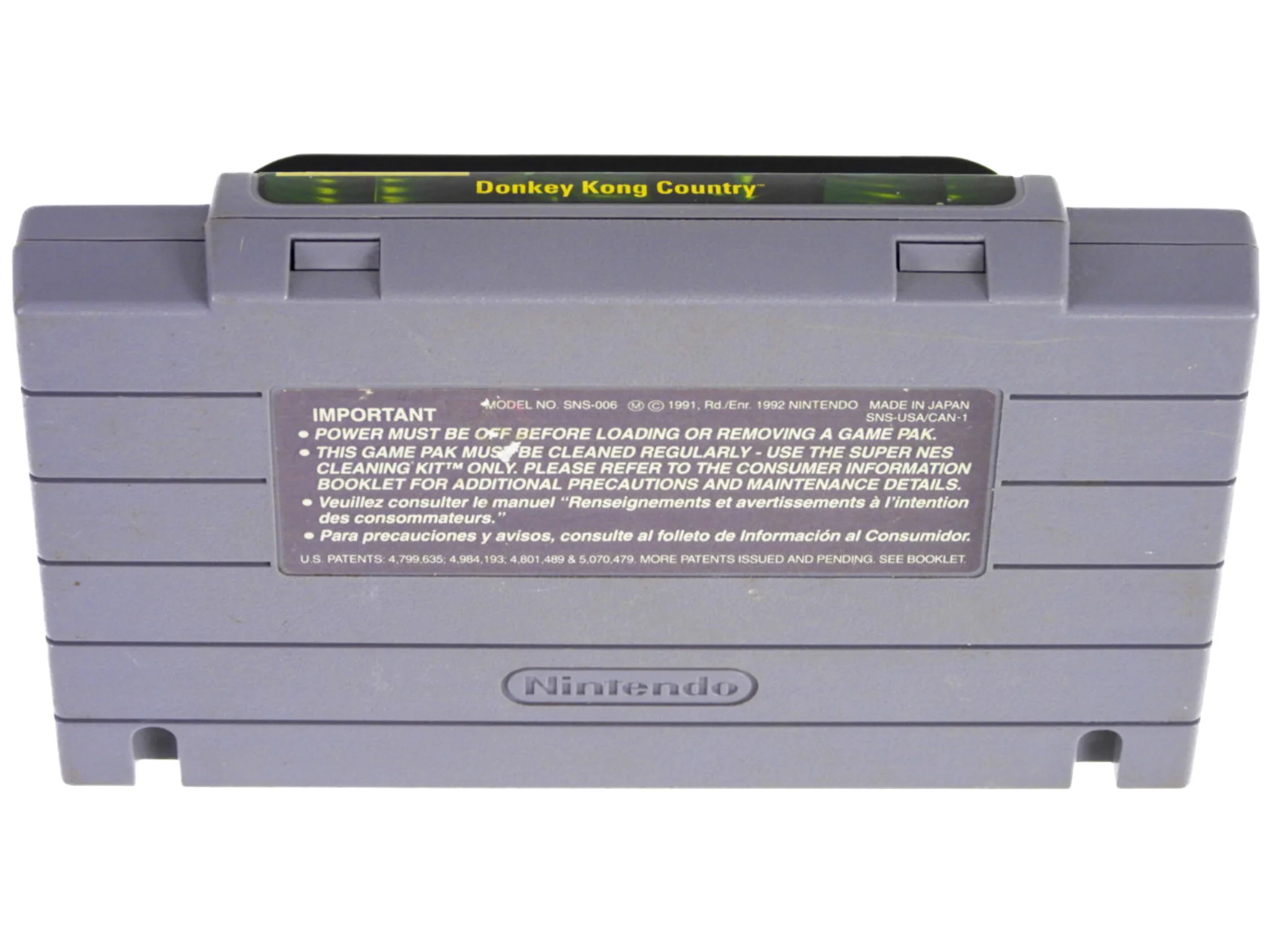 Donkey Kong Country [Player's Choice] (Super Nintendo / SNES) - Image 14