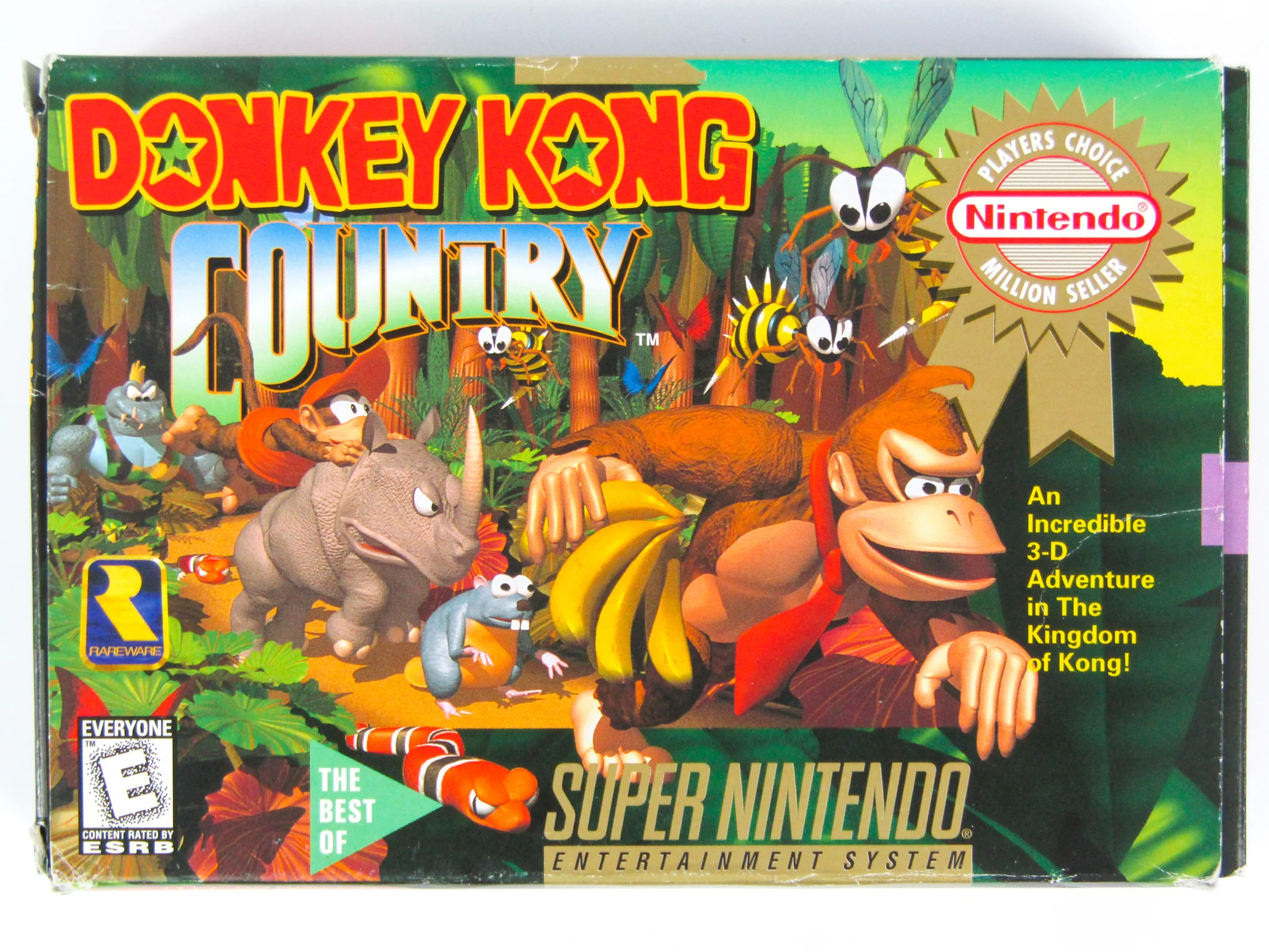 Donkey Kong Country [Player's Choice] (Super Nintendo / SNES) - Image 8