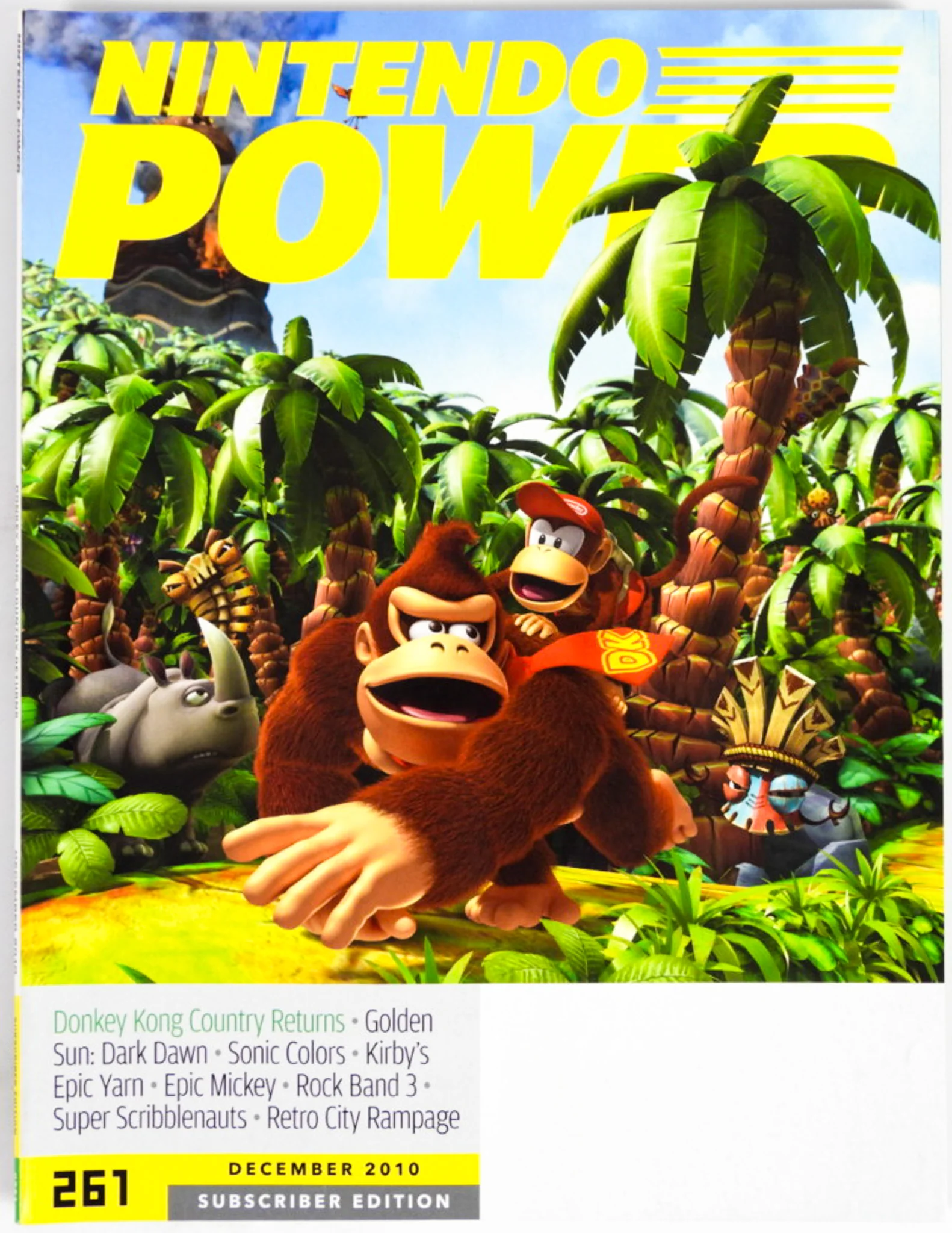 Donkey Kong Country Returns [Volume 261] [Subscriber] [Nintendo Power] (Magazines) - Image 3