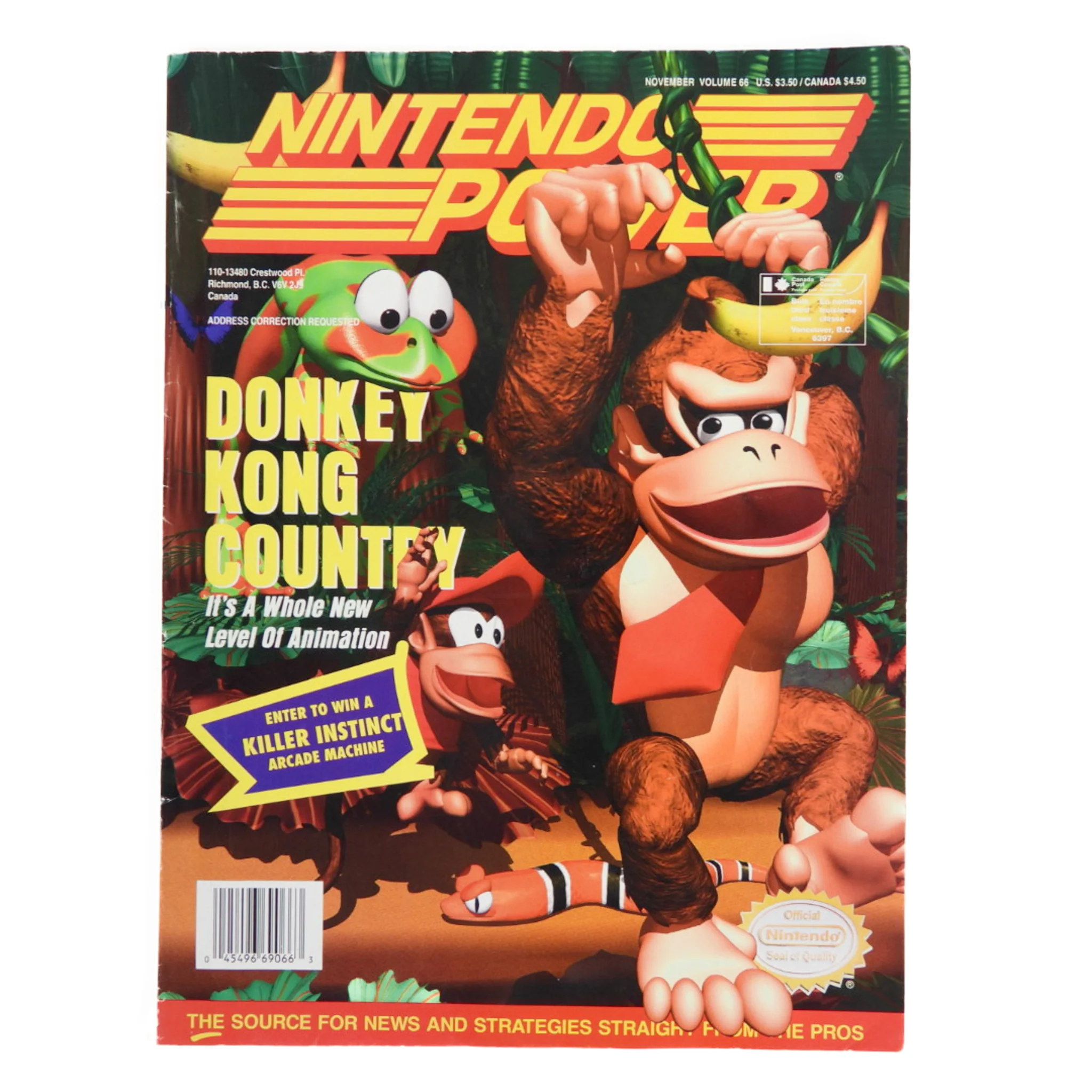 Donkey Kong Country [Volume 66] [Nintendo Power] (Magazines) - Image 6