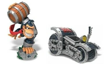 Donkey Kong & Dark Turbo Charge (Amiibo / Skylanders)