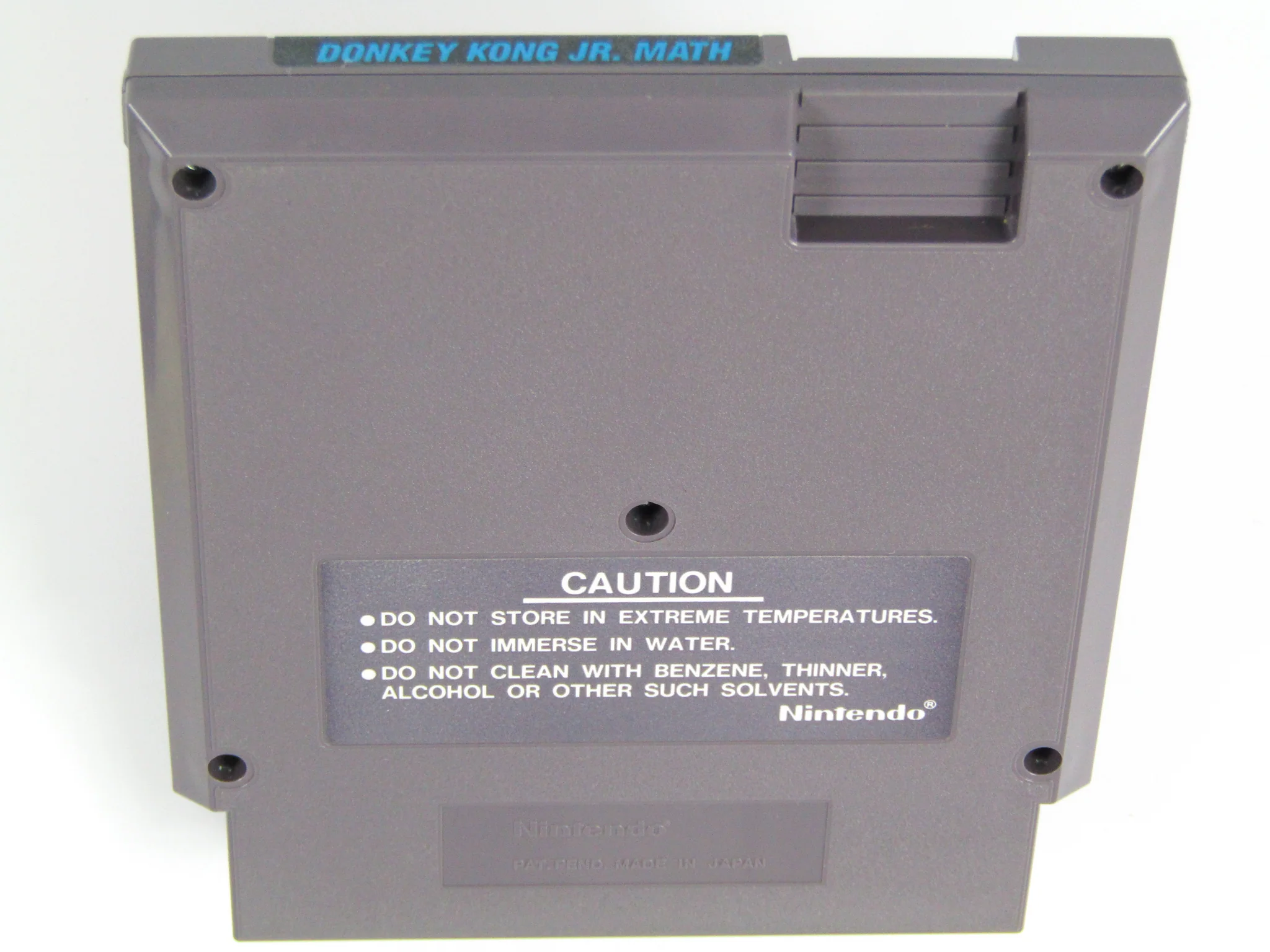 Donkey Kong Jr. Math [5 Screw] (Nintendo / NES) - Image 2