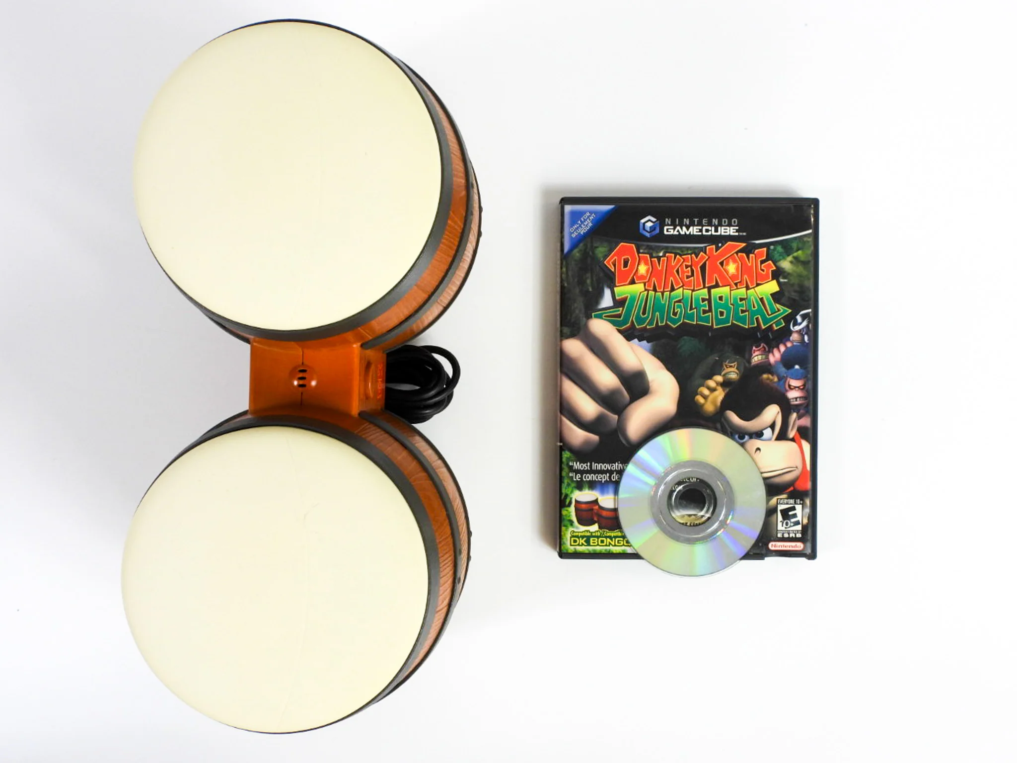 Nintendo GameCube Donkey Kong Jungle Beat [Bongos Bundle] - Image 11