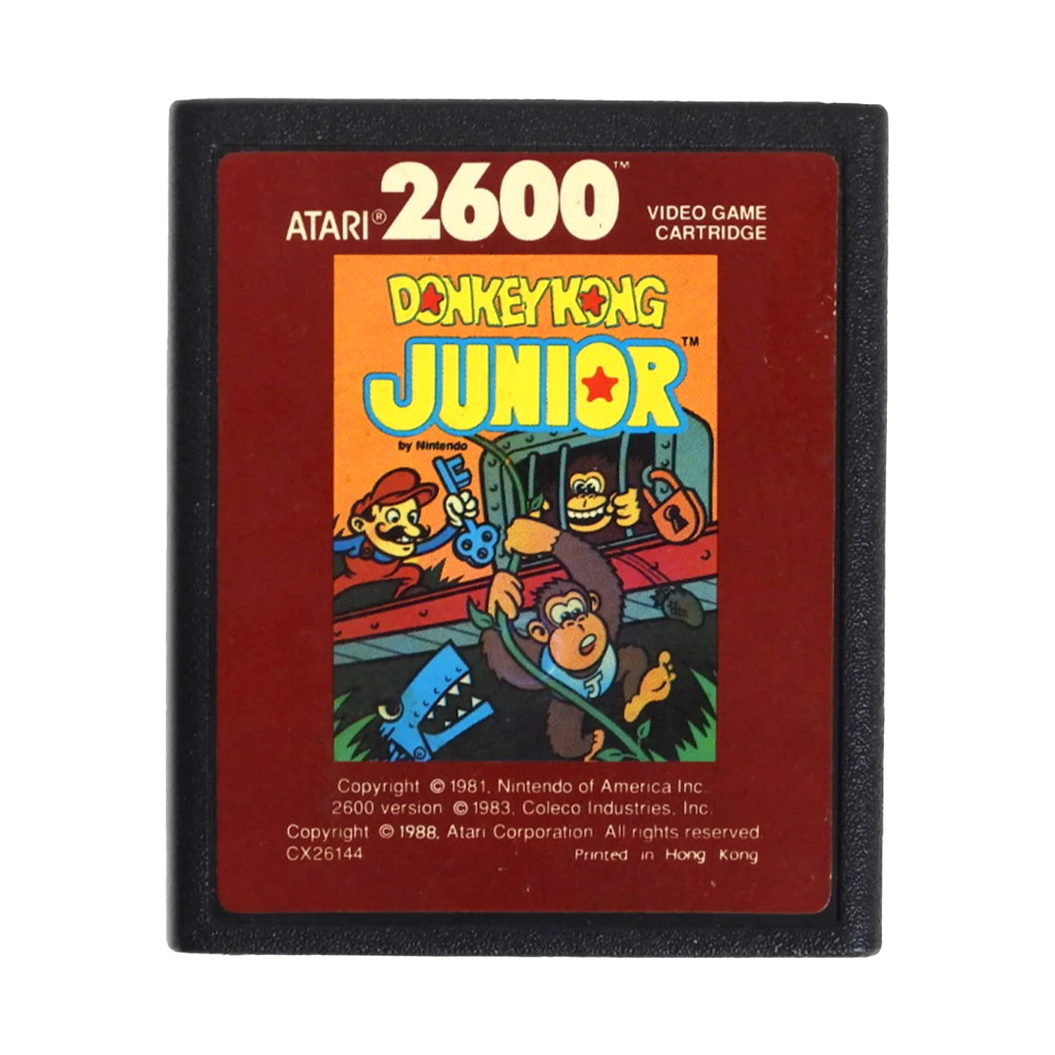 Donkey Kong Junior [Red Label] (Atari 2600) - Image 3