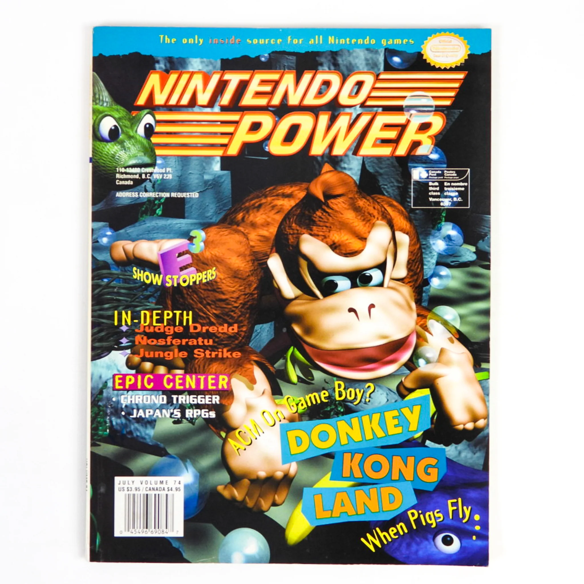 Donkey Kong Land [Volume 74] [Nintendo Power] (Magazines) - Image 4
