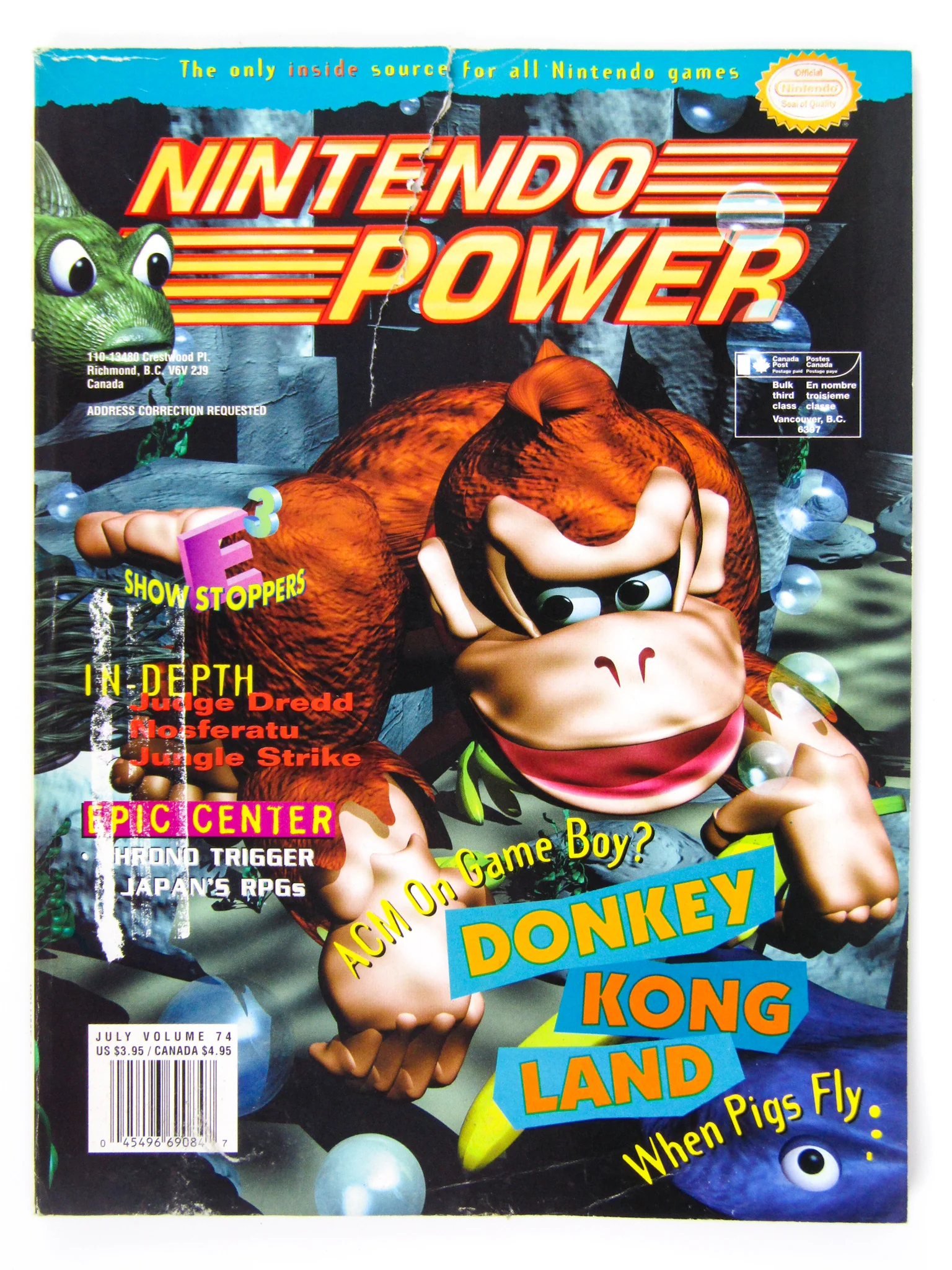 Donkey Kong Land [Volume 74] [Nintendo Power] (Magazines) - Image 6