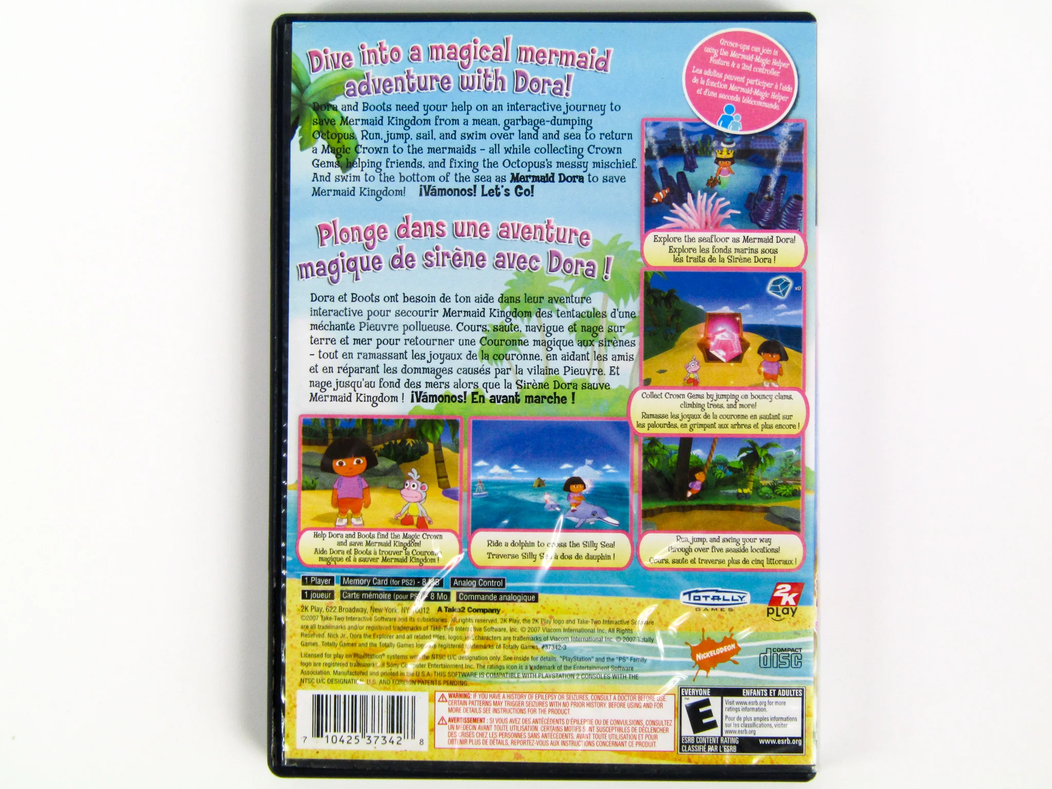 Dora The Explorer: Dora Saves The Mermaids (PlayStation 2 / PS2) - Image 3