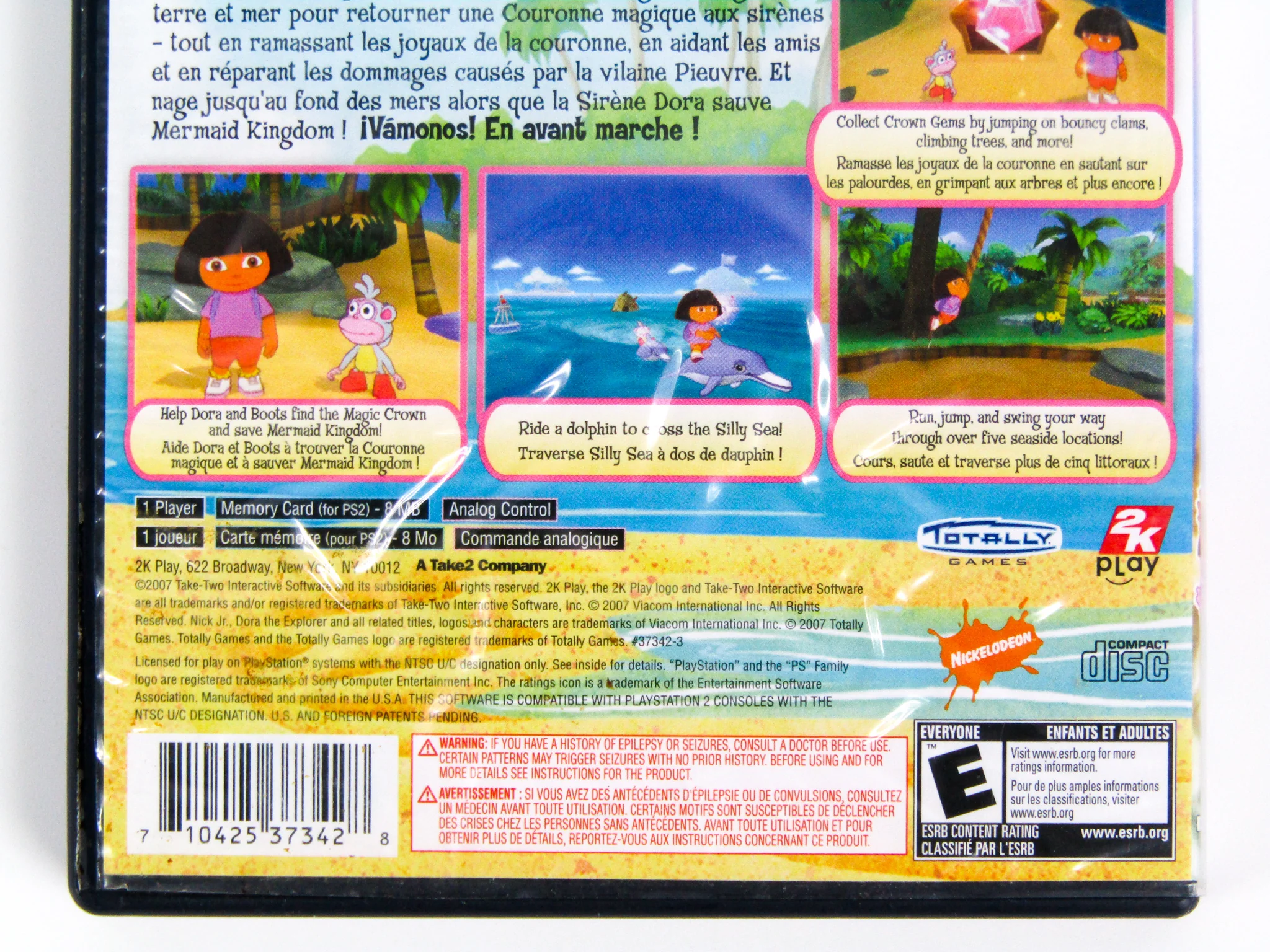 Dora The Explorer: Dora Saves The Mermaids (PlayStation 2 / PS2) - Image 4