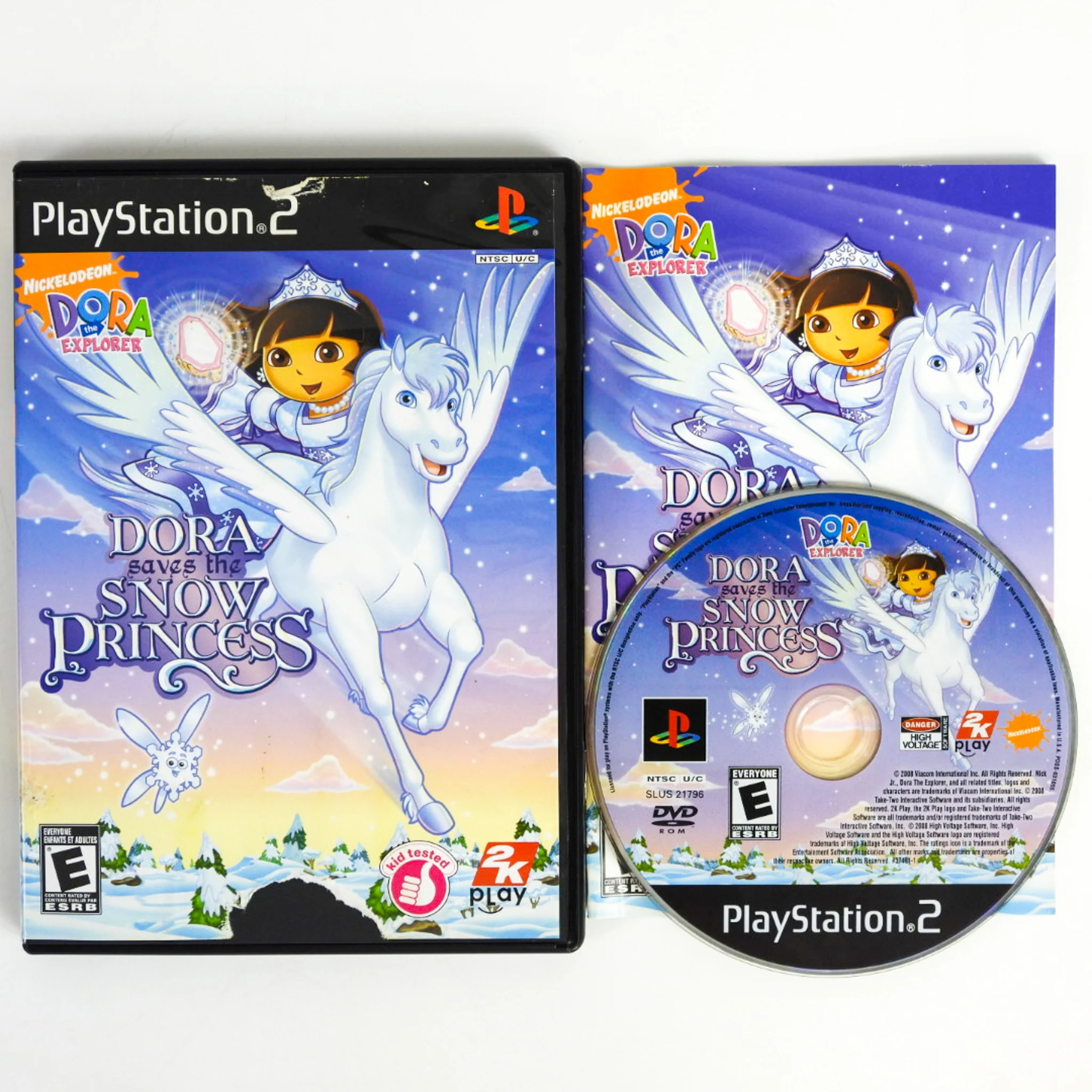 Dora the Explorer Dora Saves the Snow Princess (PlayStation 2 / PS2) - Image 2