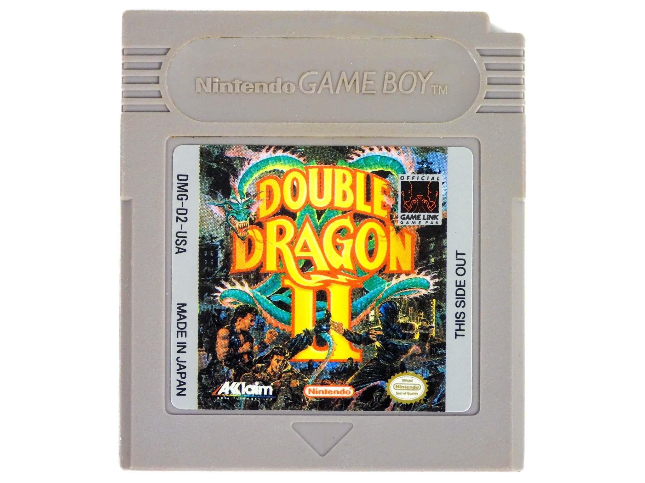 Double Dragon II 2 The Revenge (Nintendo Game Boy)
