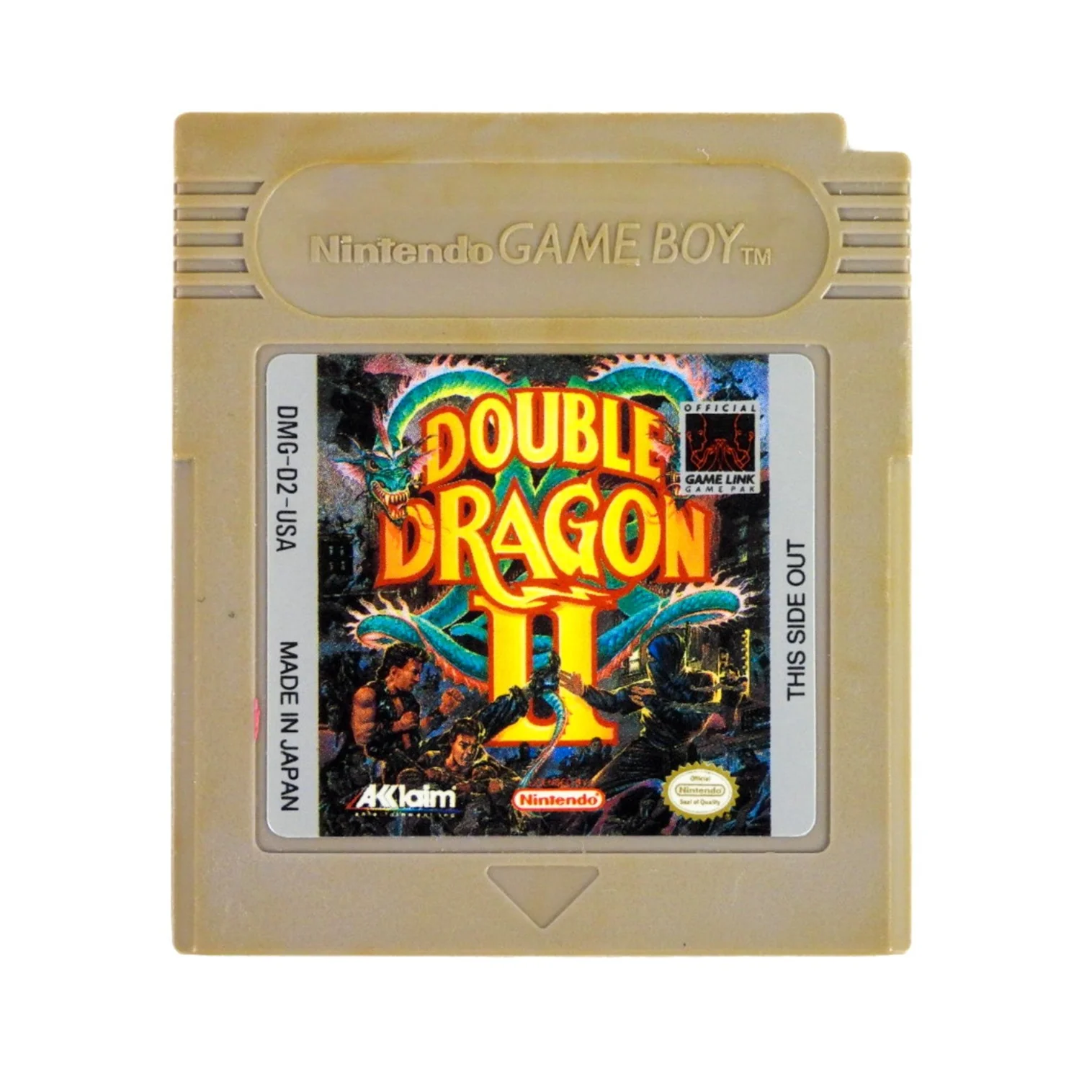 Double Dragon II 2 The Revenge (Nintendo Game Boy) - Image 2