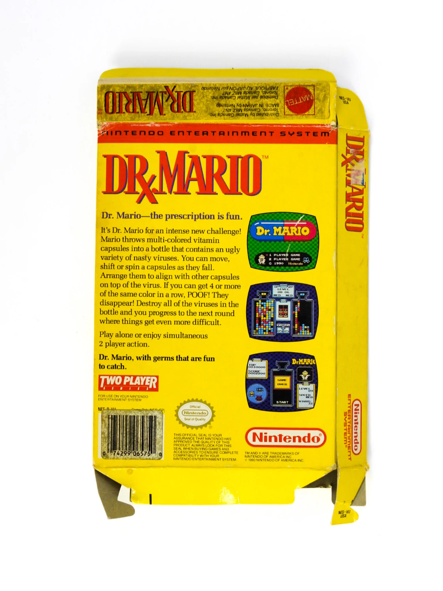 Dr. Mario [Box] (Nintendo / NES) - Image 4