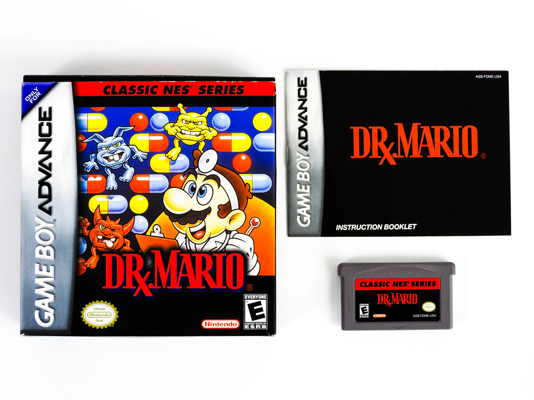 Dr. Mario [Classic NES Series] (Nintendo Game Boy Advance / GBA) - Image 2