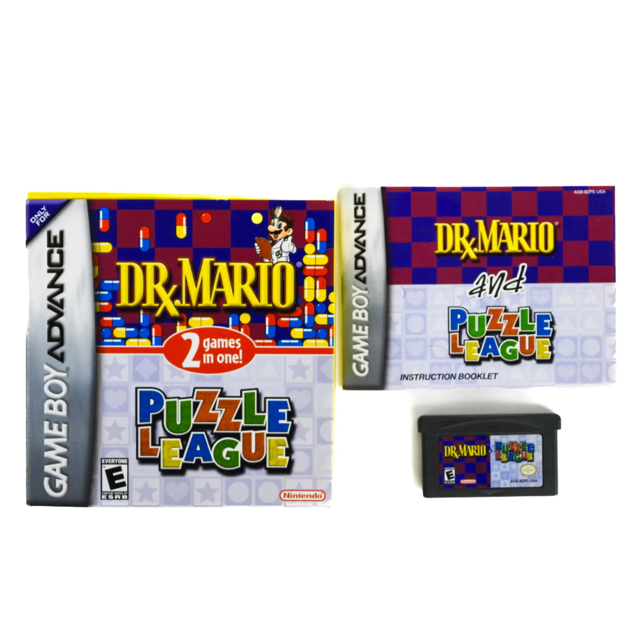 Dr. Mario / Puzzle League (Nintendo Game Boy Advance / GBA) - Image 10