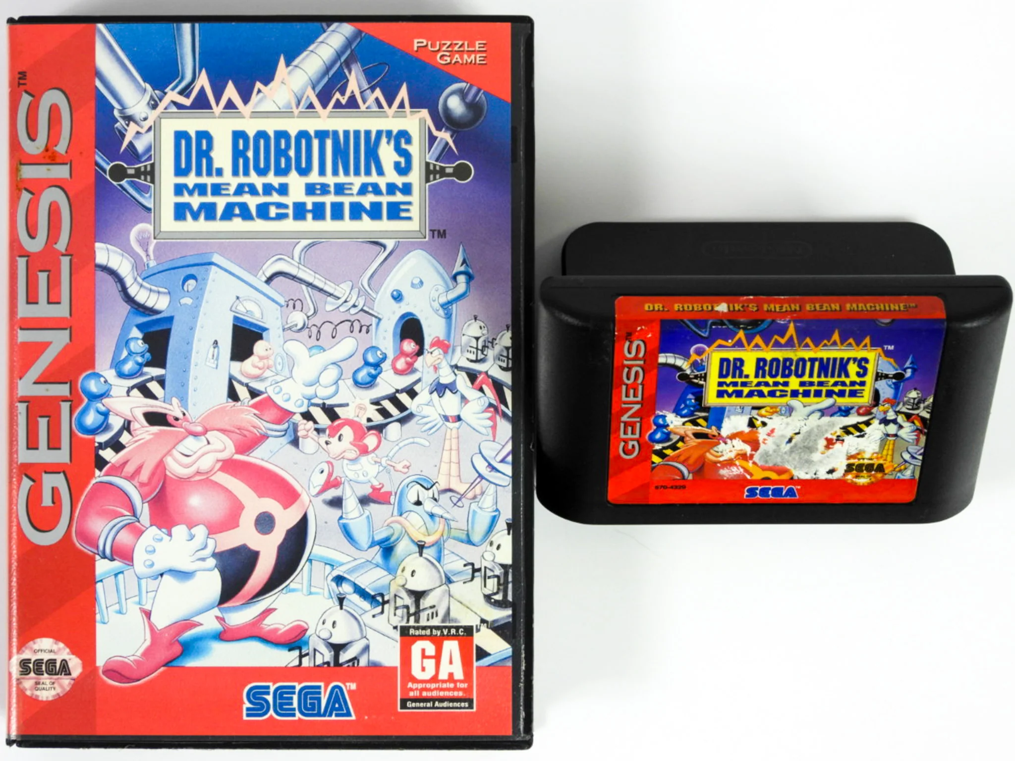 Dr Robotnik's Mean Bean Machine (Sega Genesis) - Image 2