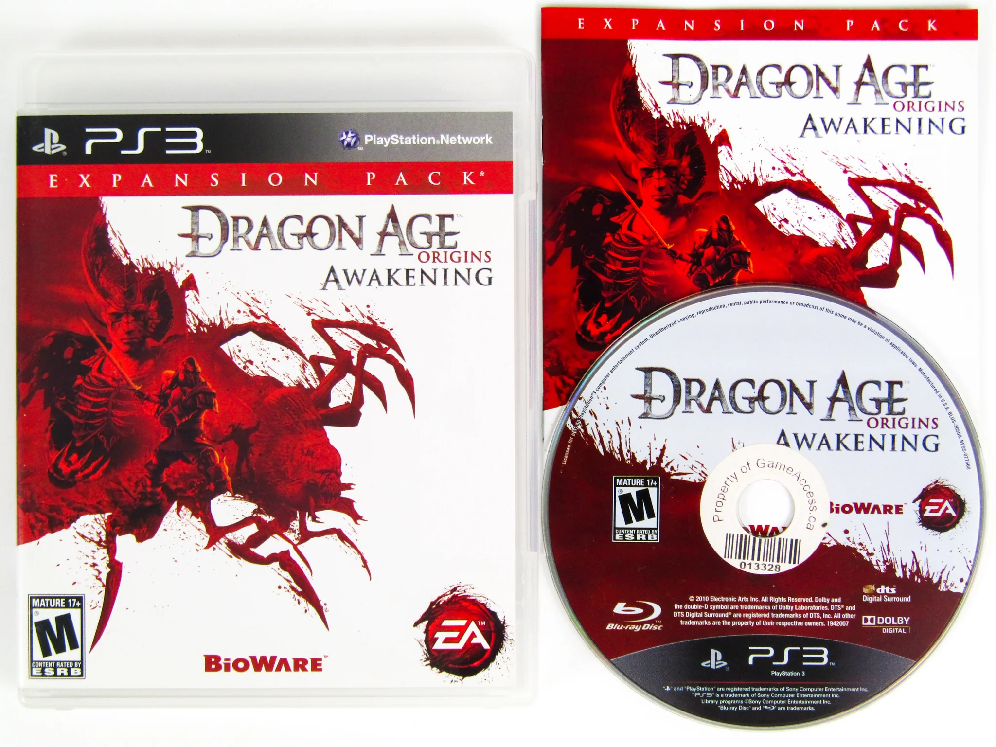 Dragon Age: Origins [Awakening Expansion] (PlayStation 3 / PS3) - Image 2