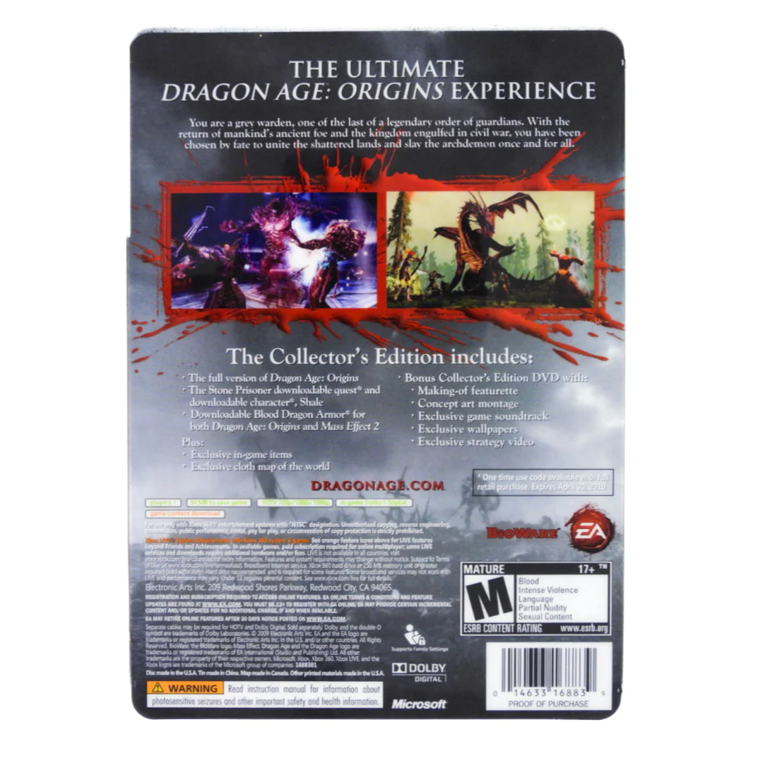 Dragon Age: Origins [Collector's Edition] (Xbox 360) - Image 7