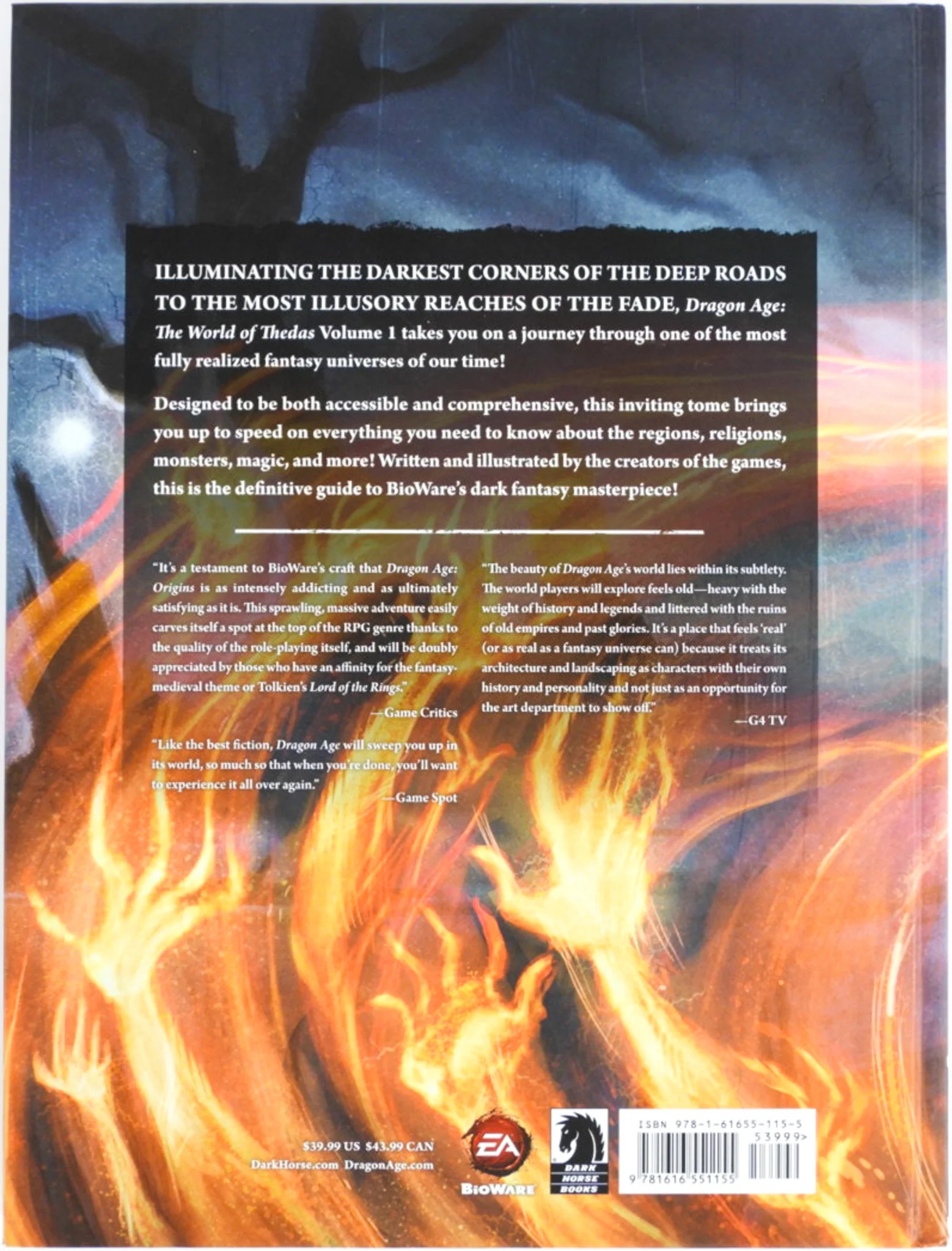 Dragon Age The World Of Thedas Volume 1 [Hardcover] [Dark Horse Comics] (Books) - Image 2