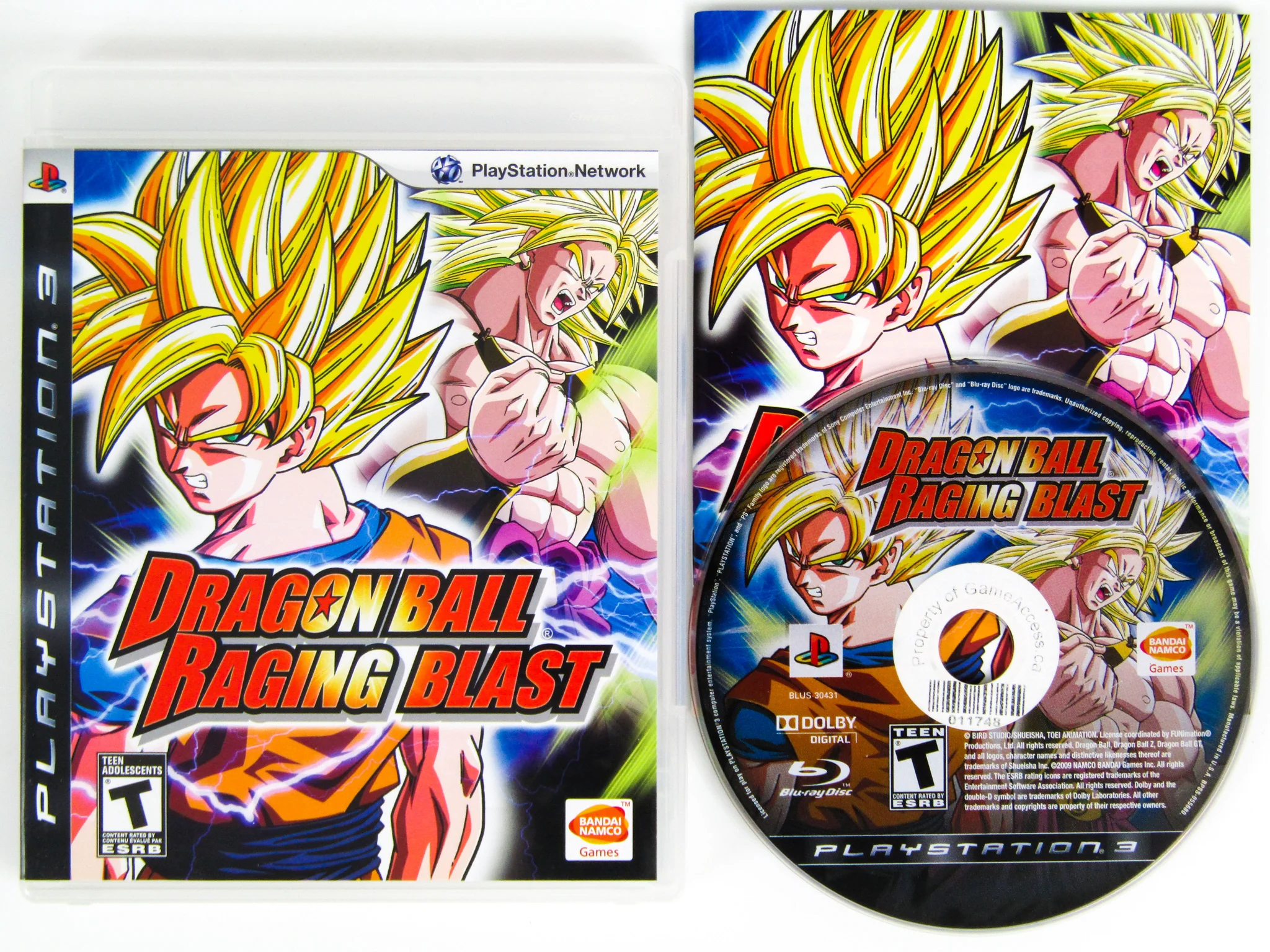 Dragon Ball: Raging Blast (PlayStation 3 / PS3) - Image 2