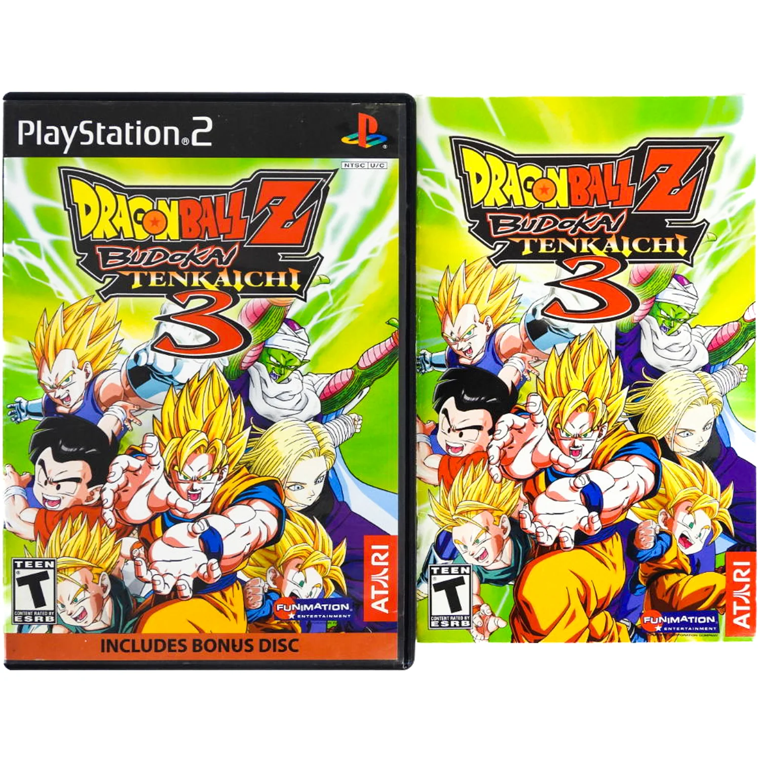 Dragon Ball Z Budokai Tenkaichi 3 [Bonus Disc Bundle] (PlayStation 2 / PS2) - Image 2