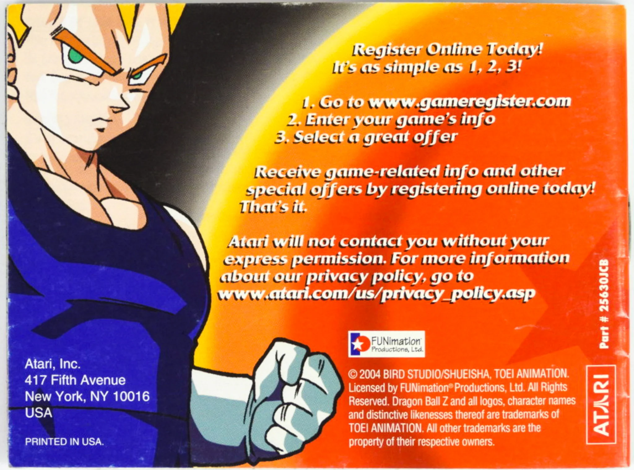 Dragon Ball Z Buu's Fury [Manual] (Nintendo Game Boy Advance / GBA) - Image 4