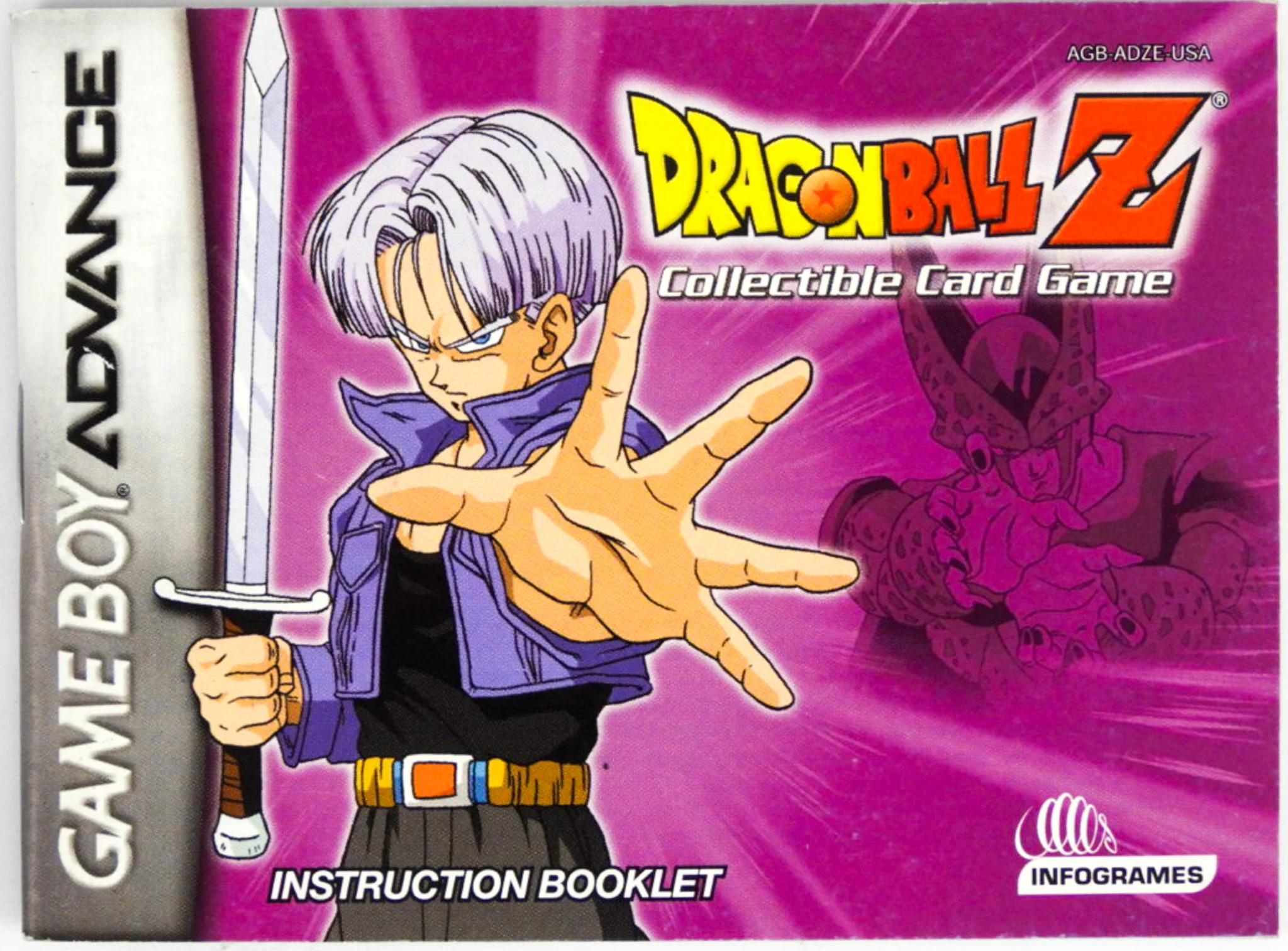 Dragon Ball Z Collectible Card Game [Manual] (Nintendo Game Boy Advance / GBA) - Image 5