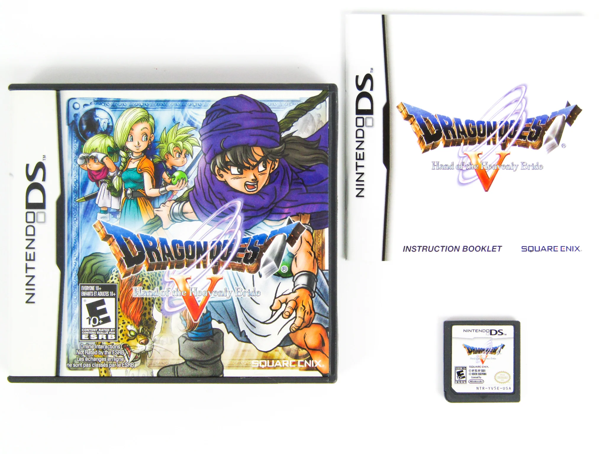 Dragon Quest V 5 Hand of the Heavenly Bride (Nintendo DS)