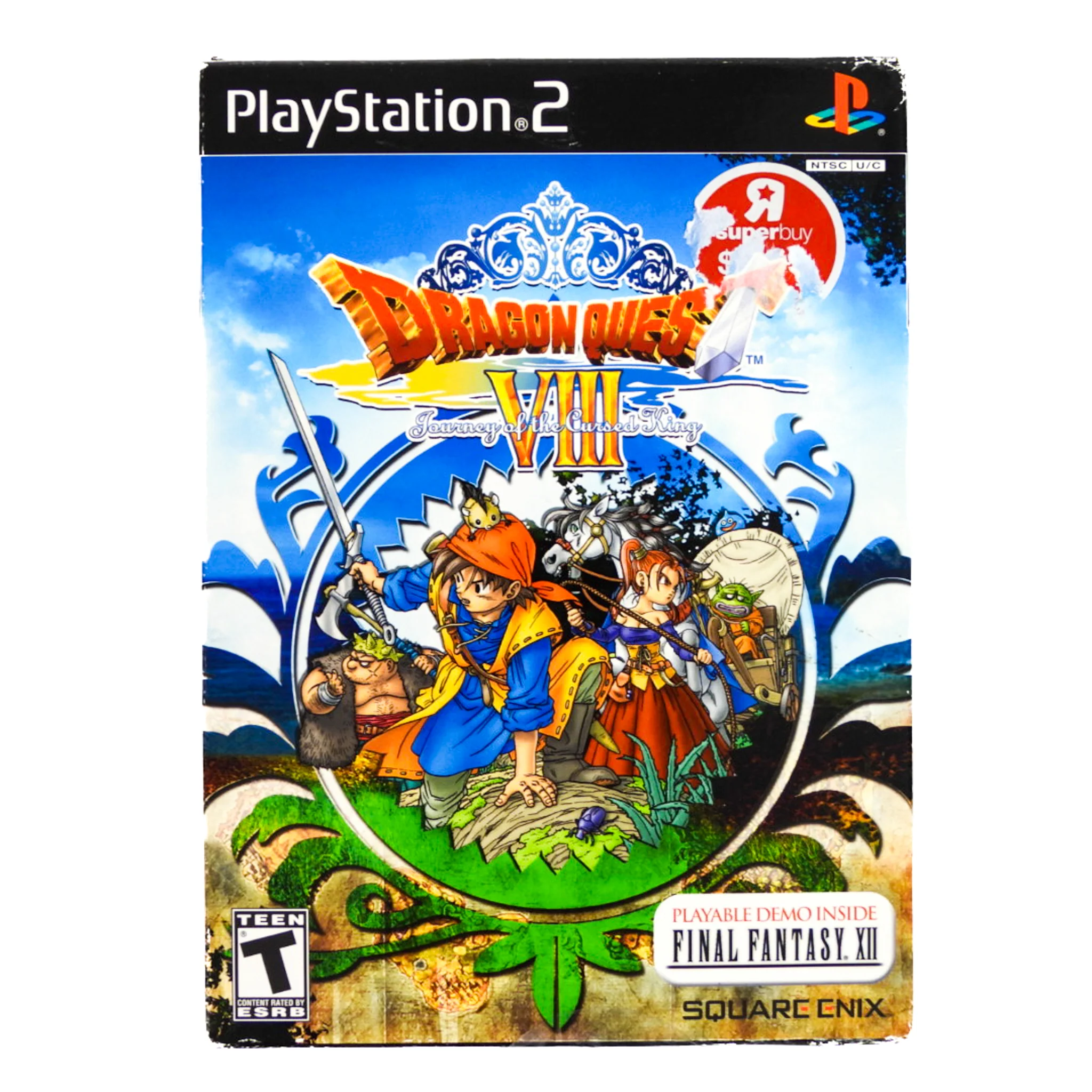 Dragon Quest VIII: Journey Of The Cursed King (PlayStation 2 / PS2) - Image 2