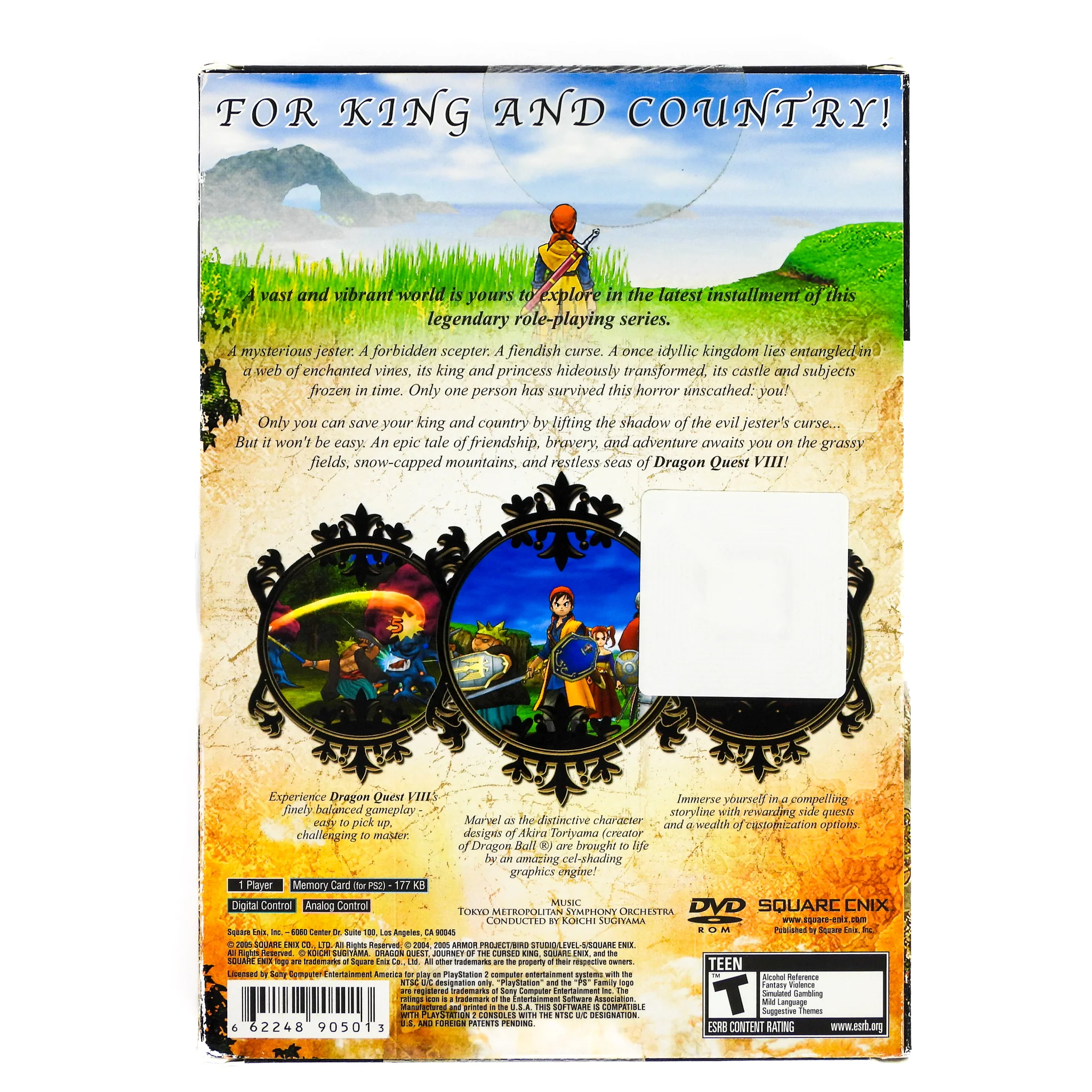 Dragon Quest VIII: Journey Of The Cursed King (PlayStation 2 / PS2) - Image 3