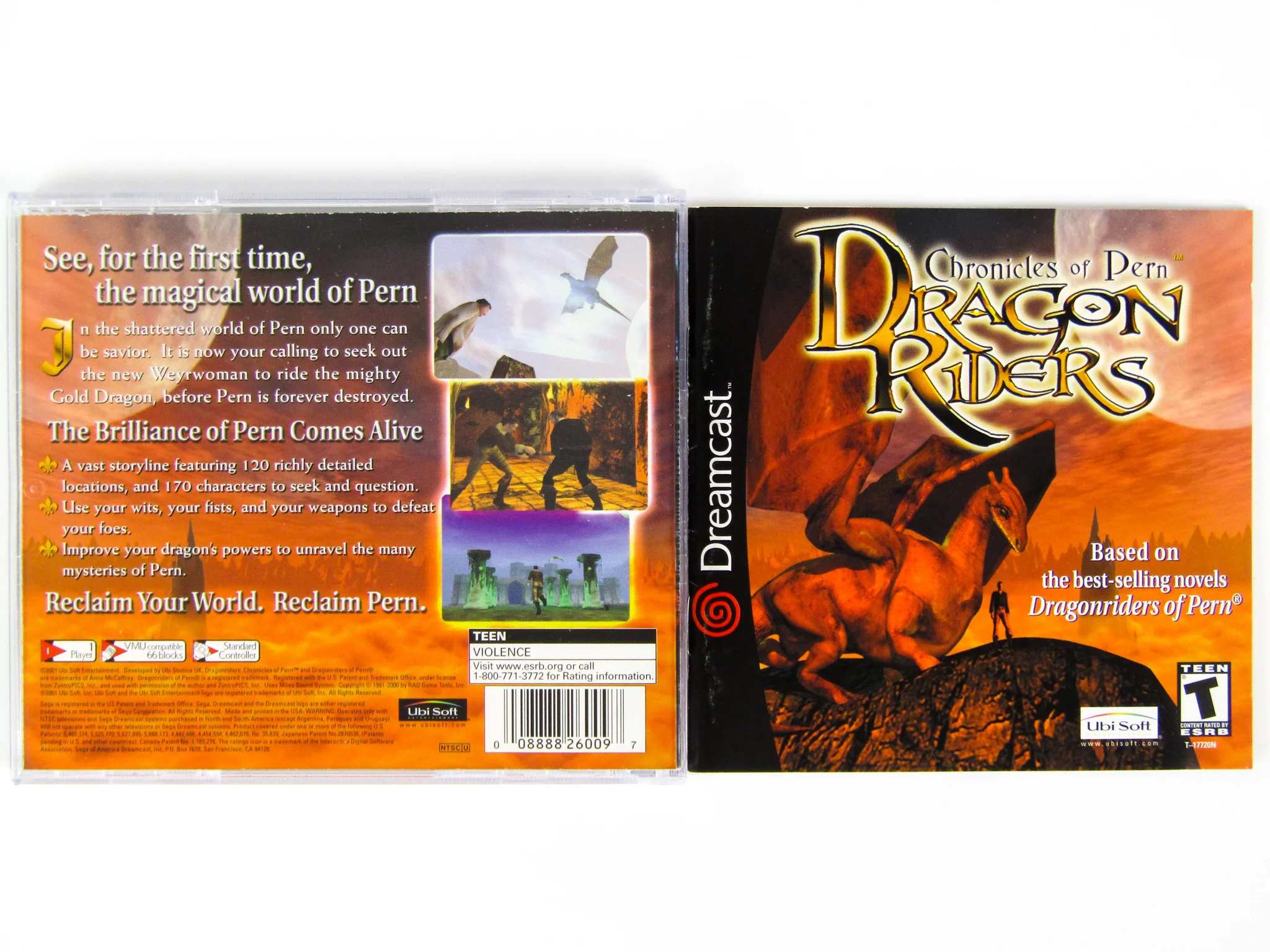 Dragon Riders: Chronicles Of Pern (Sega Dreamcast) - Image 2