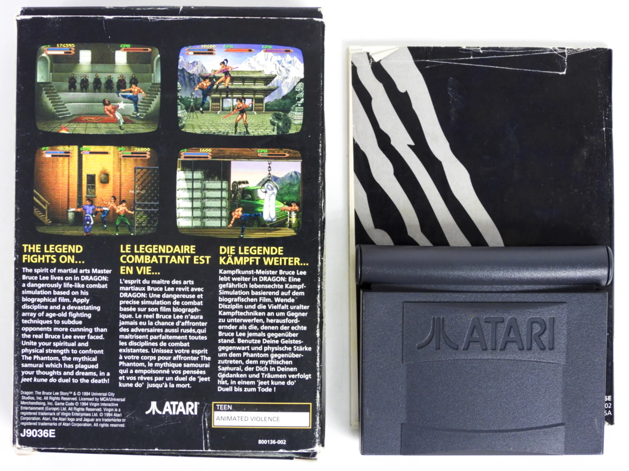 Dragon: The Bruce Lee Story (Atari Jaguar) - Image 2