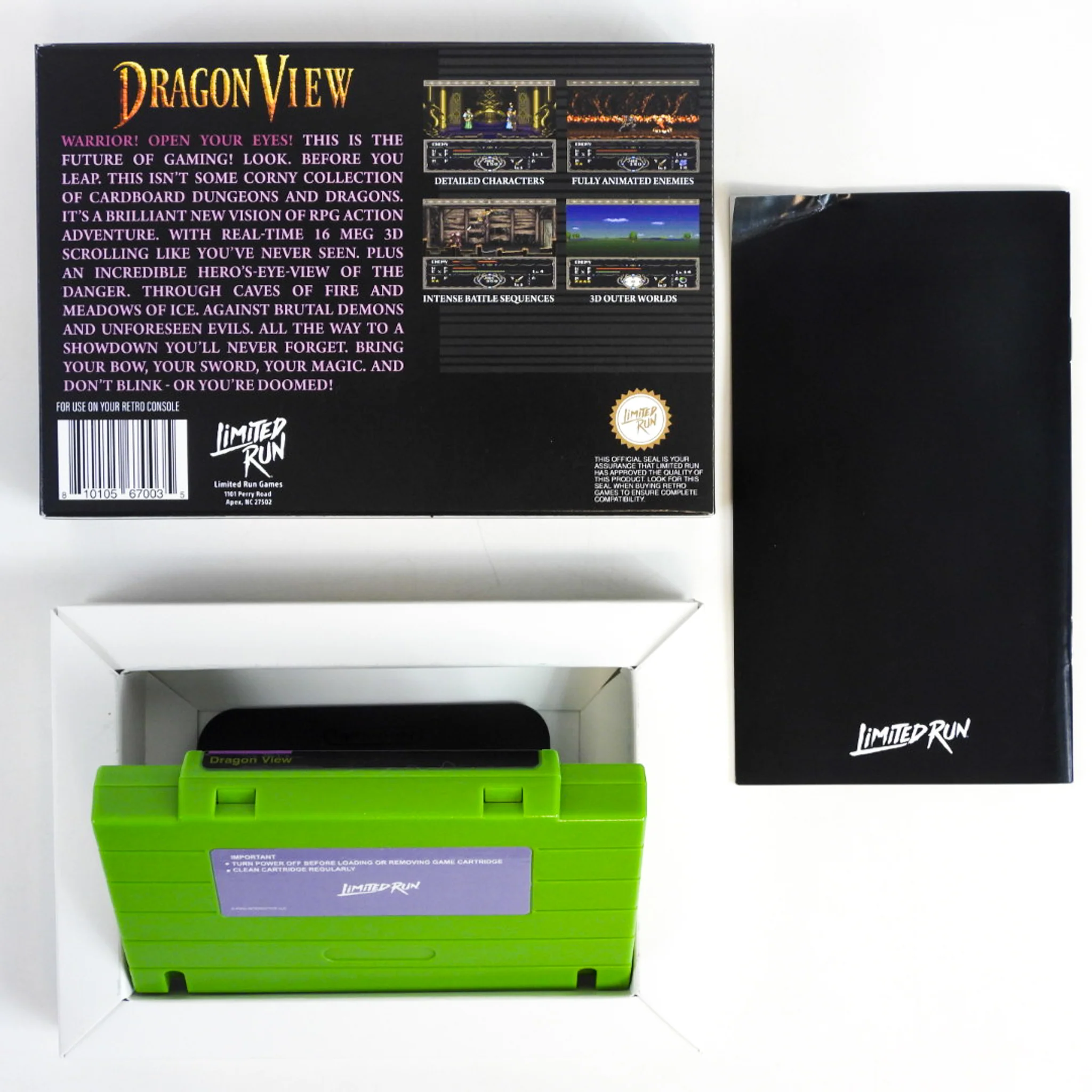 Dragon View [Limited Run Games] (Super Nintendo / SNES) - Image 2