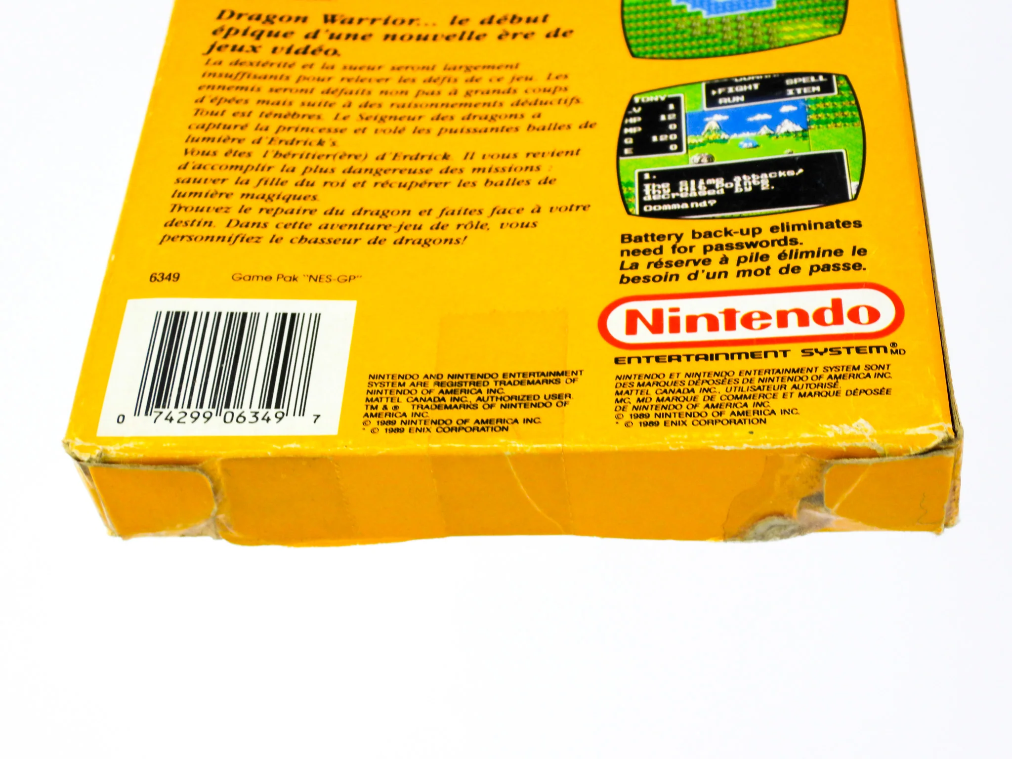 Dragon Warrior [Box] (Nintendo / NES) - Image 6