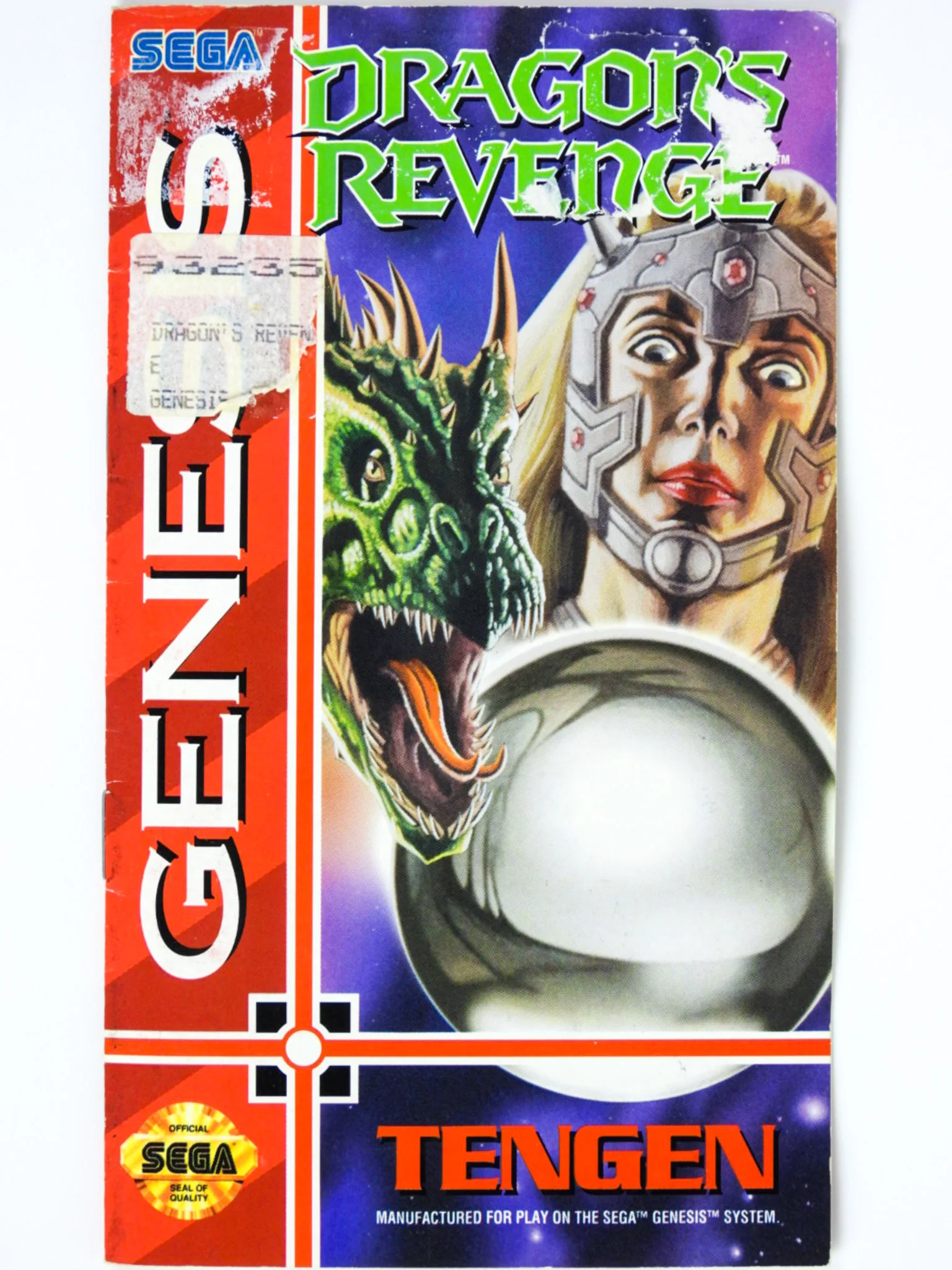 Dragon's Revenge (Sega Genesis) - Image 3