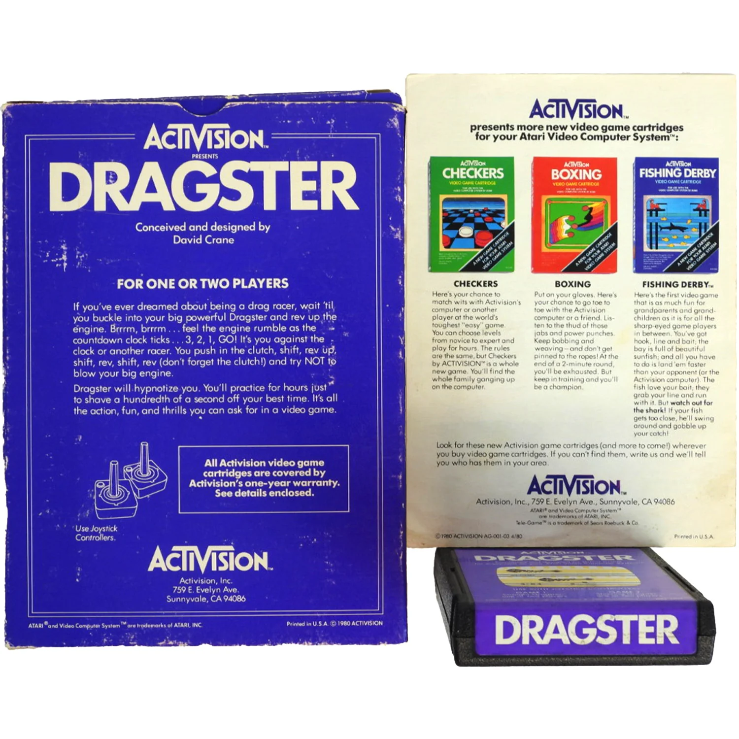 Dragster (Atari 2600) - Image 2