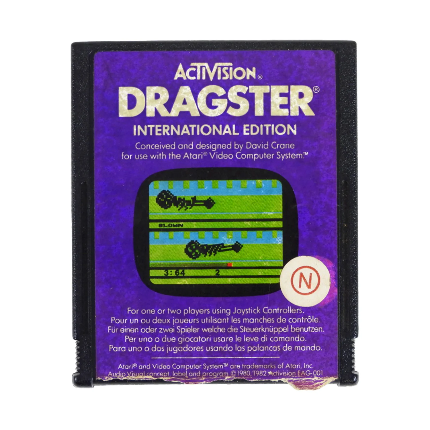 Dragster [International Edition] (Atari 2600) - Image 5
