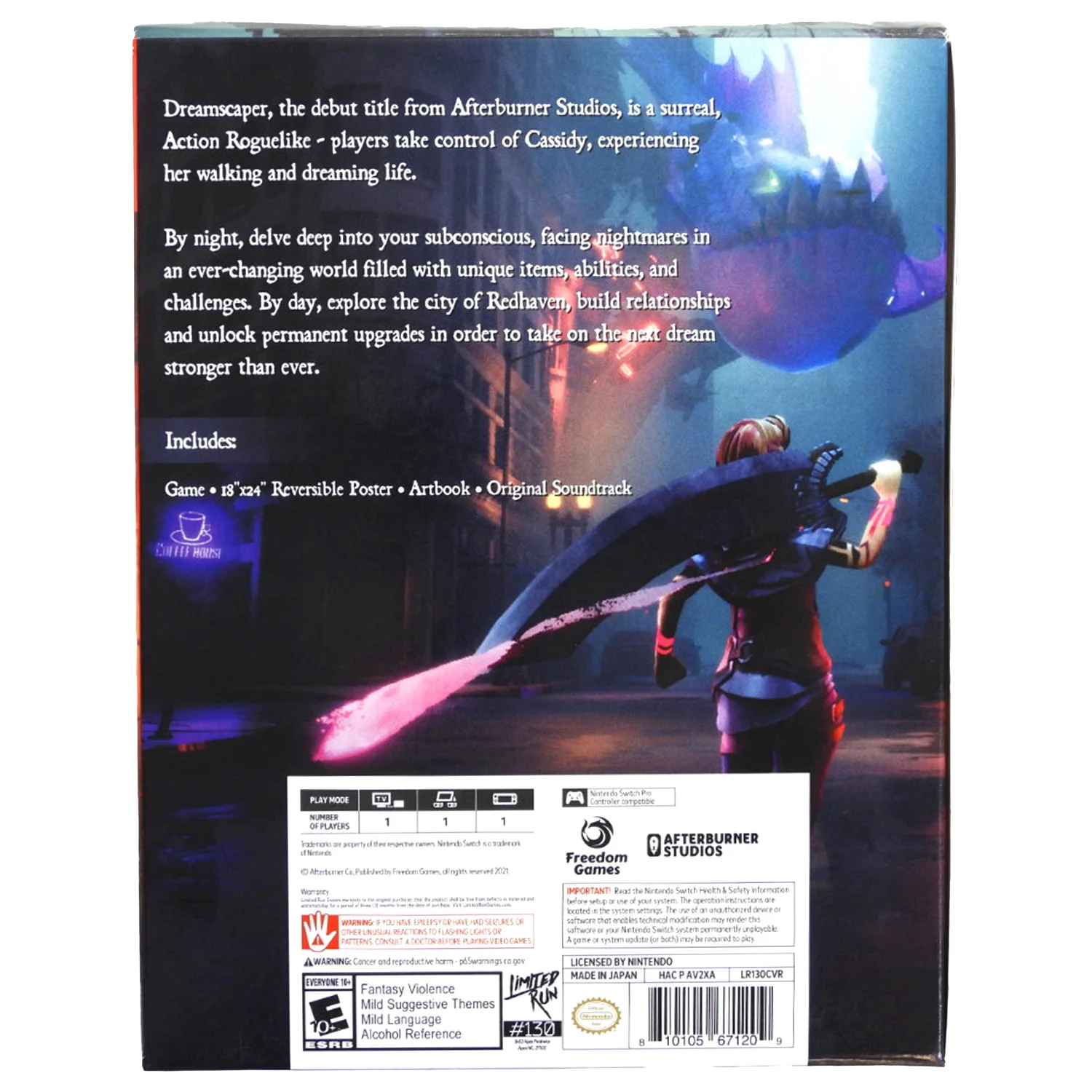 Dreamscaper [Collector's Edition] [Limited Run Games] (Nintendo Switch) - Image 2