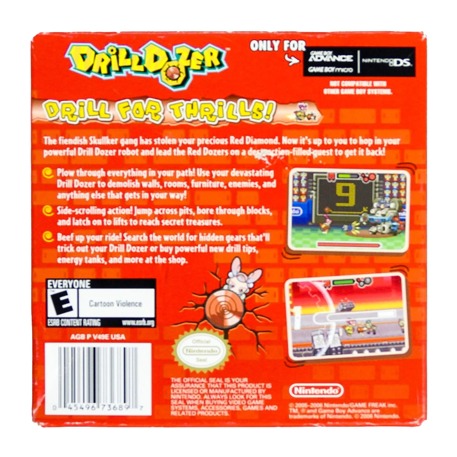 Drill Dozer (Nintendo Game Boy Advance / GBA) - Image 4