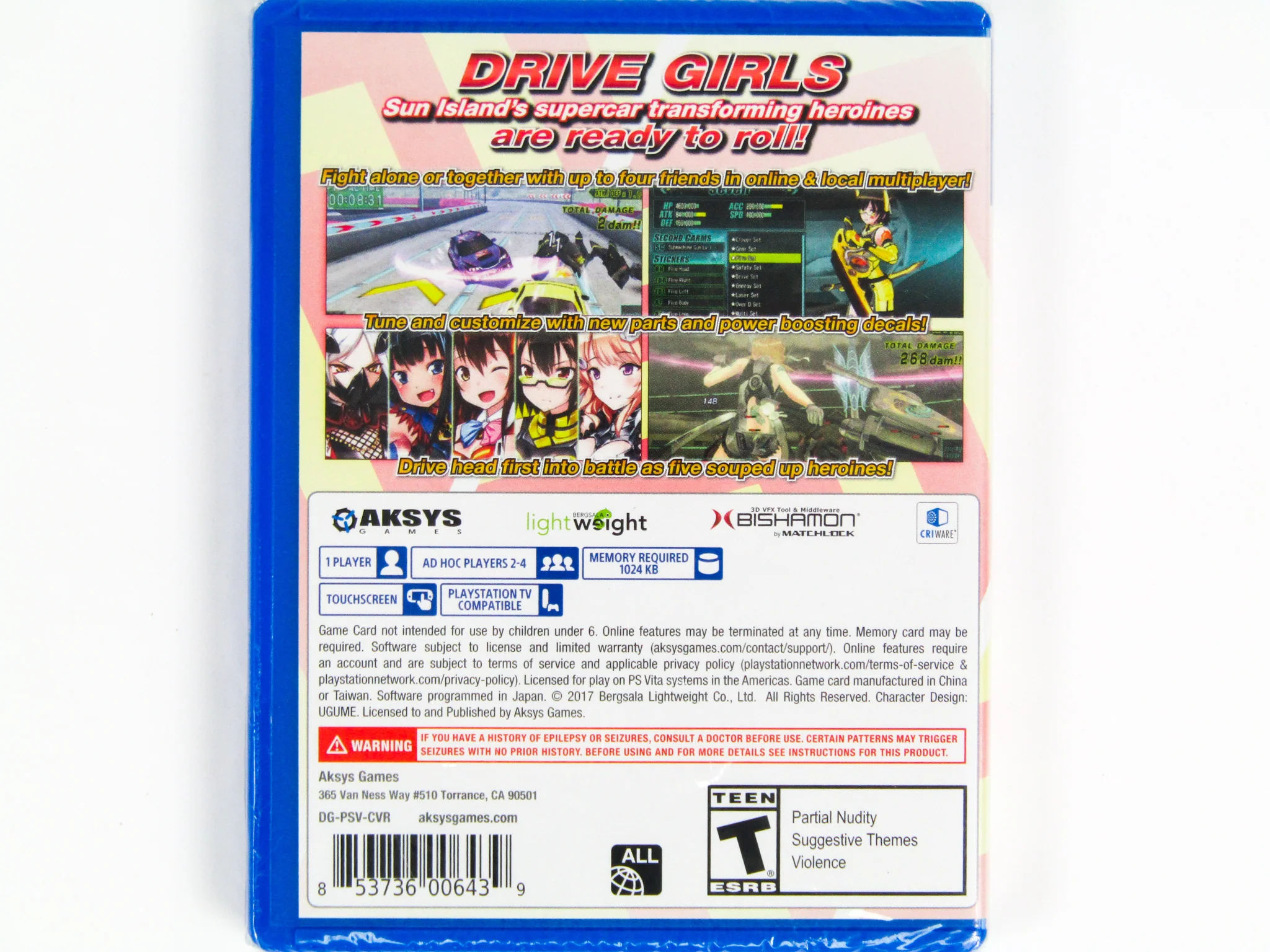 Drive Girls (PlayStation Vita / PS Vita) - Image 2