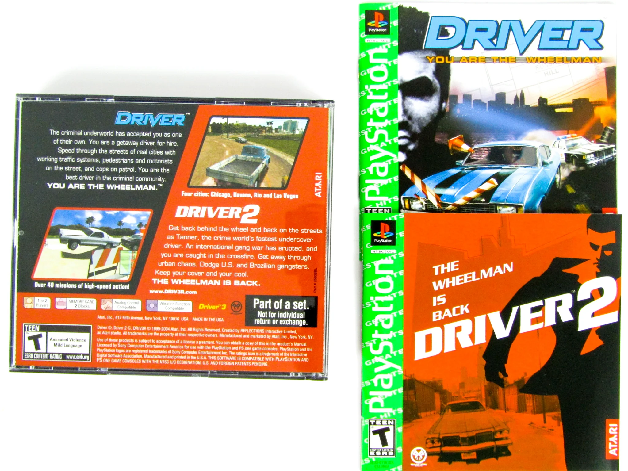 Driver 1 And 2 Compilation (PlayStation / PS1) - Image 4