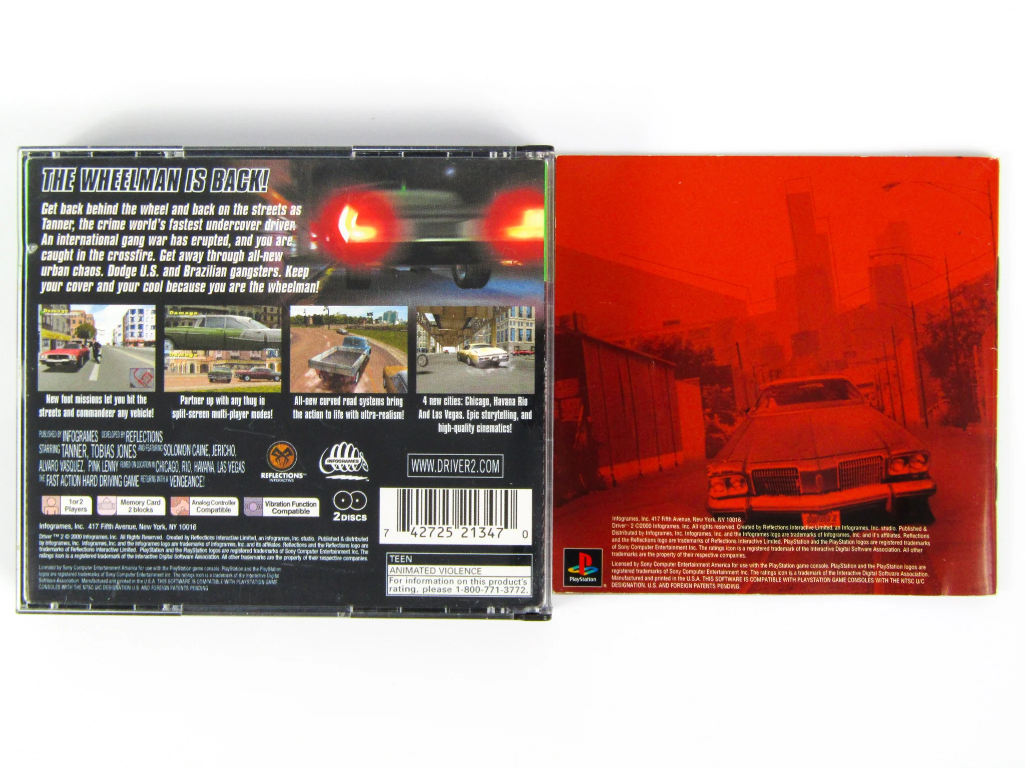 Driver 2 [Greatest Hits] (PlayStation / PS1) - Image 3