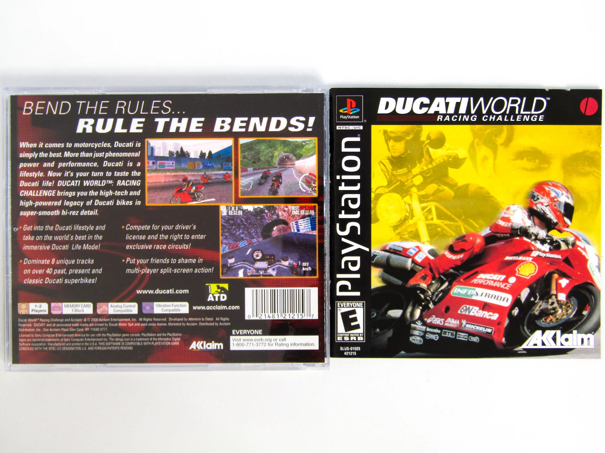 Ducati World Racing Challenge (PlayStation / PS1) - Image 2