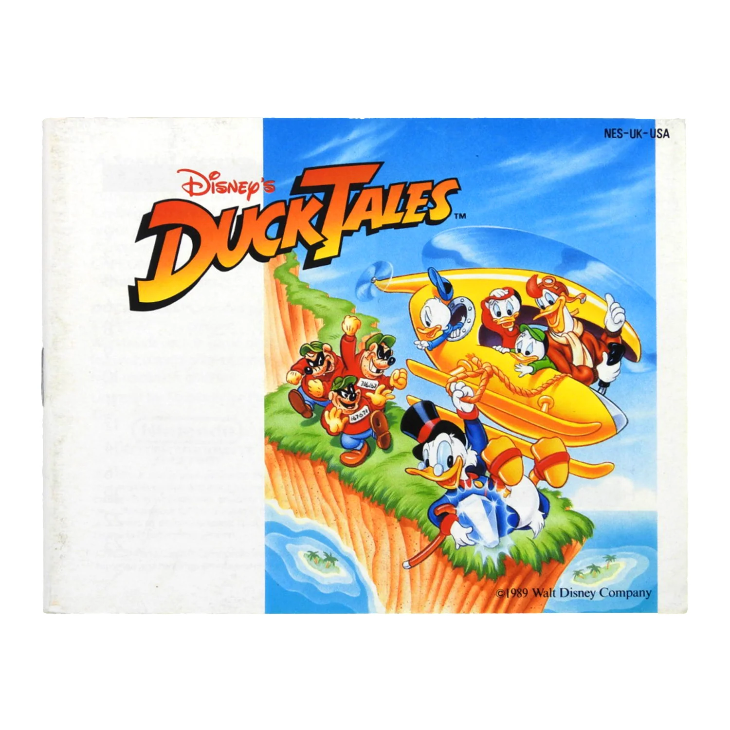 Duck Tales [Manual] (Nintendo / NES)