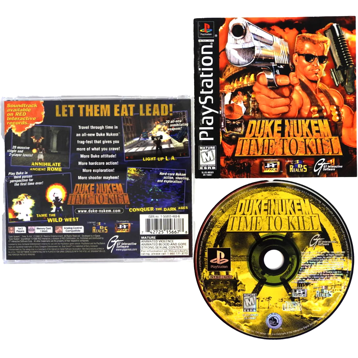 Duke Nukem: Time to Kill (PlayStation / PS1) - Image 4