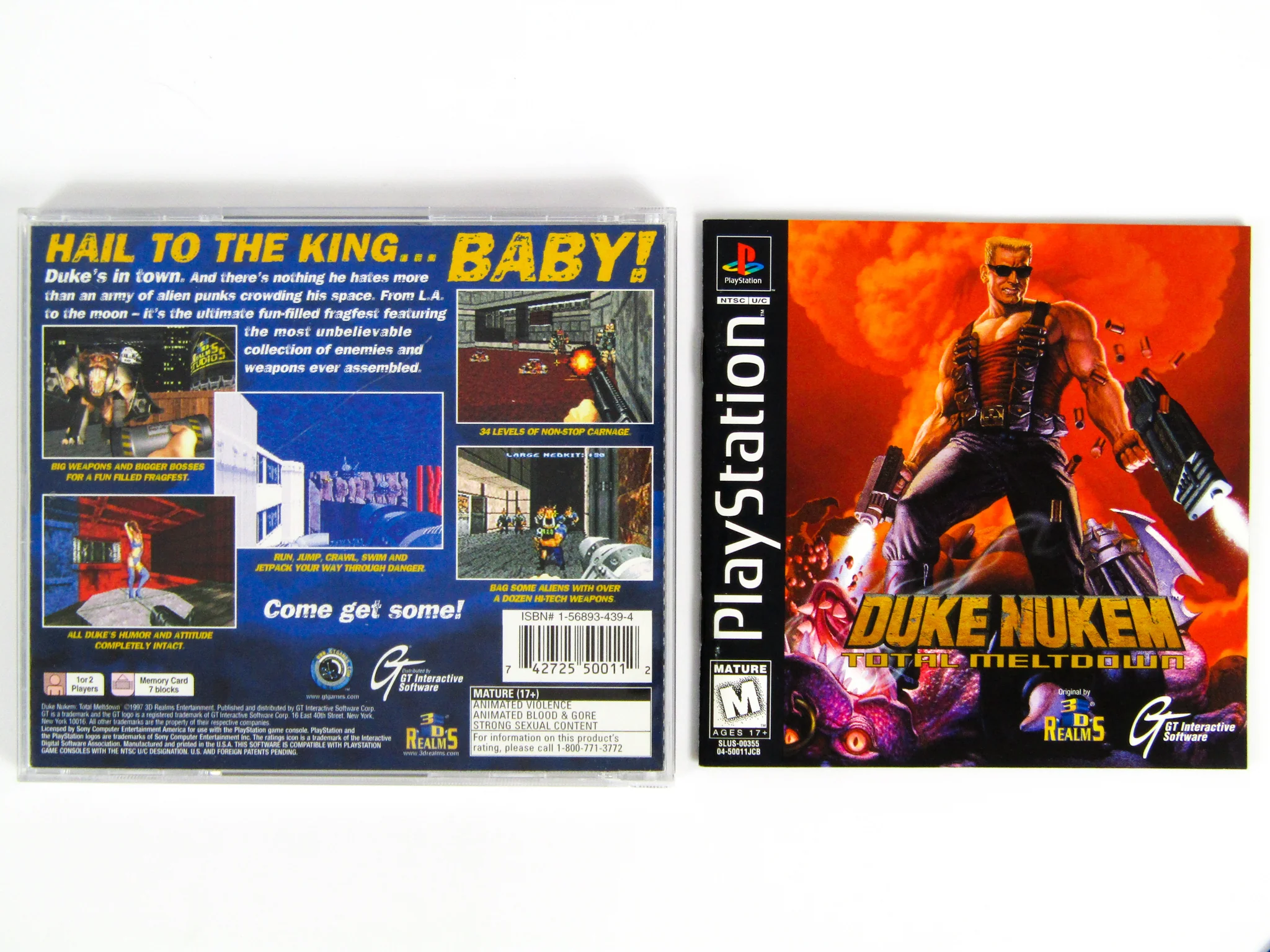 Duke Nukem: Total Meltdown (PlayStation / PS1) - Image 2