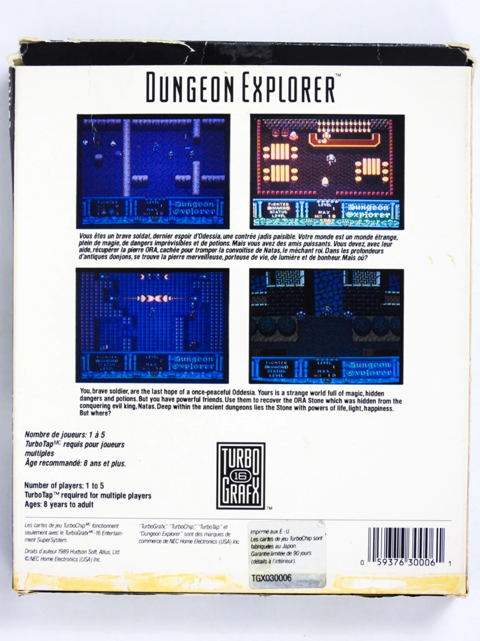 Dungeon Explorer (TurboGrafx-16) - Image 2