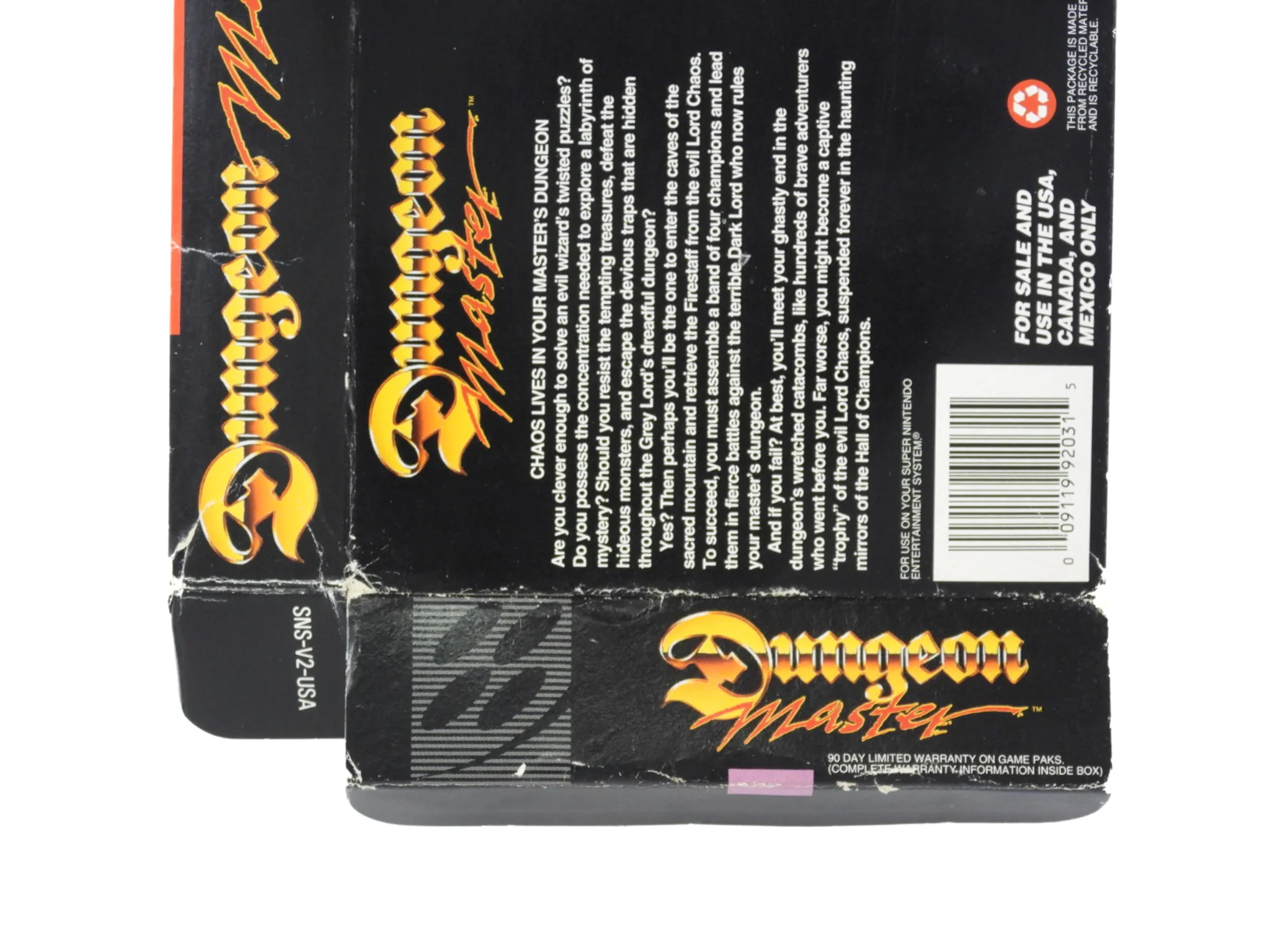 Dungeon Master [Box] (Super Nintendo / SNES) - Image 5