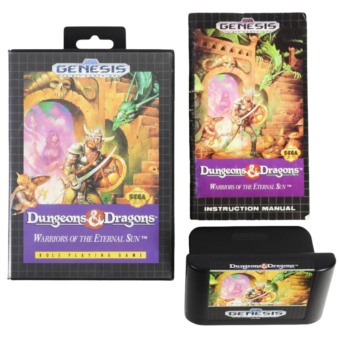 Dungeons And Dragons: Warriors Of The Eternal Sun (Sega Genesis) - Image 2
